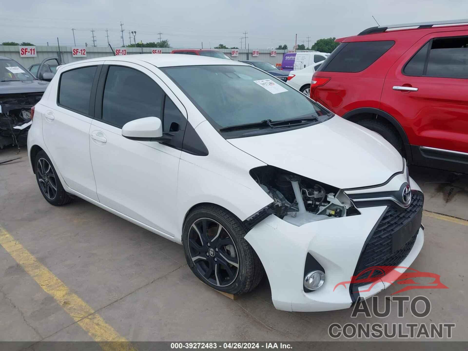 TOYOTA YARIS 2017 - VNKKTUD32HA071631