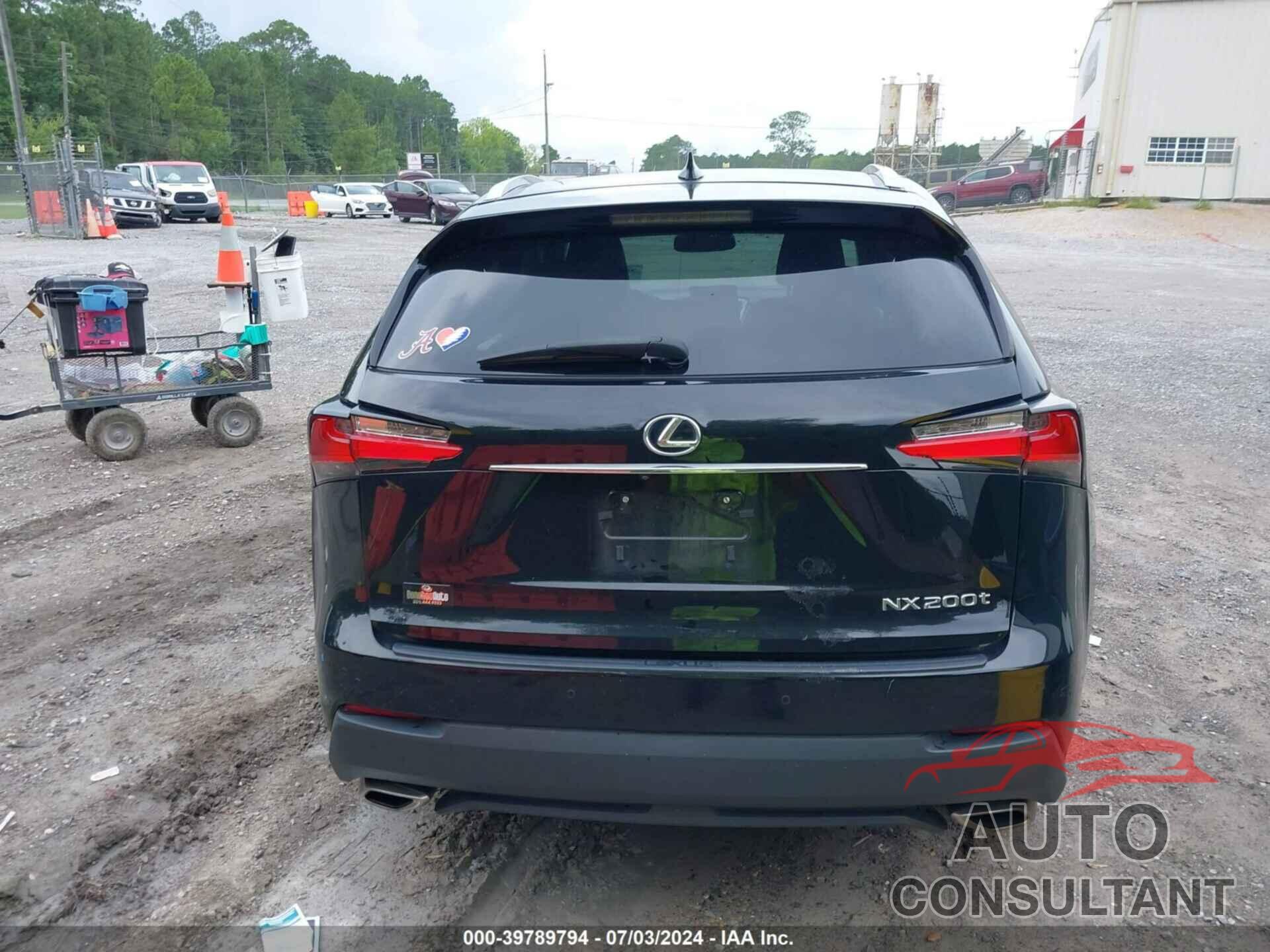 LEXUS NX 200T 2017 - JTJYARBZ9H2083196