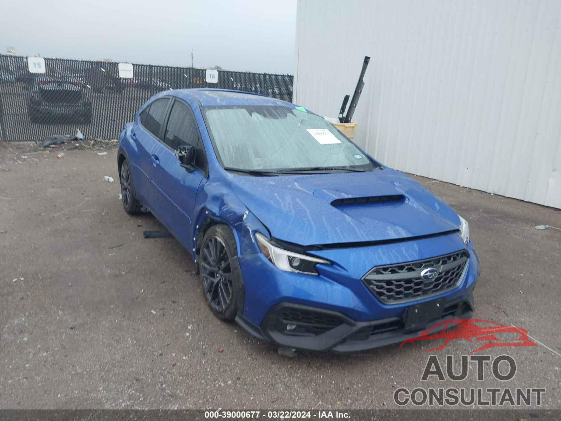 SUBARU WRX 2022 - JF1VBAN69N8011094