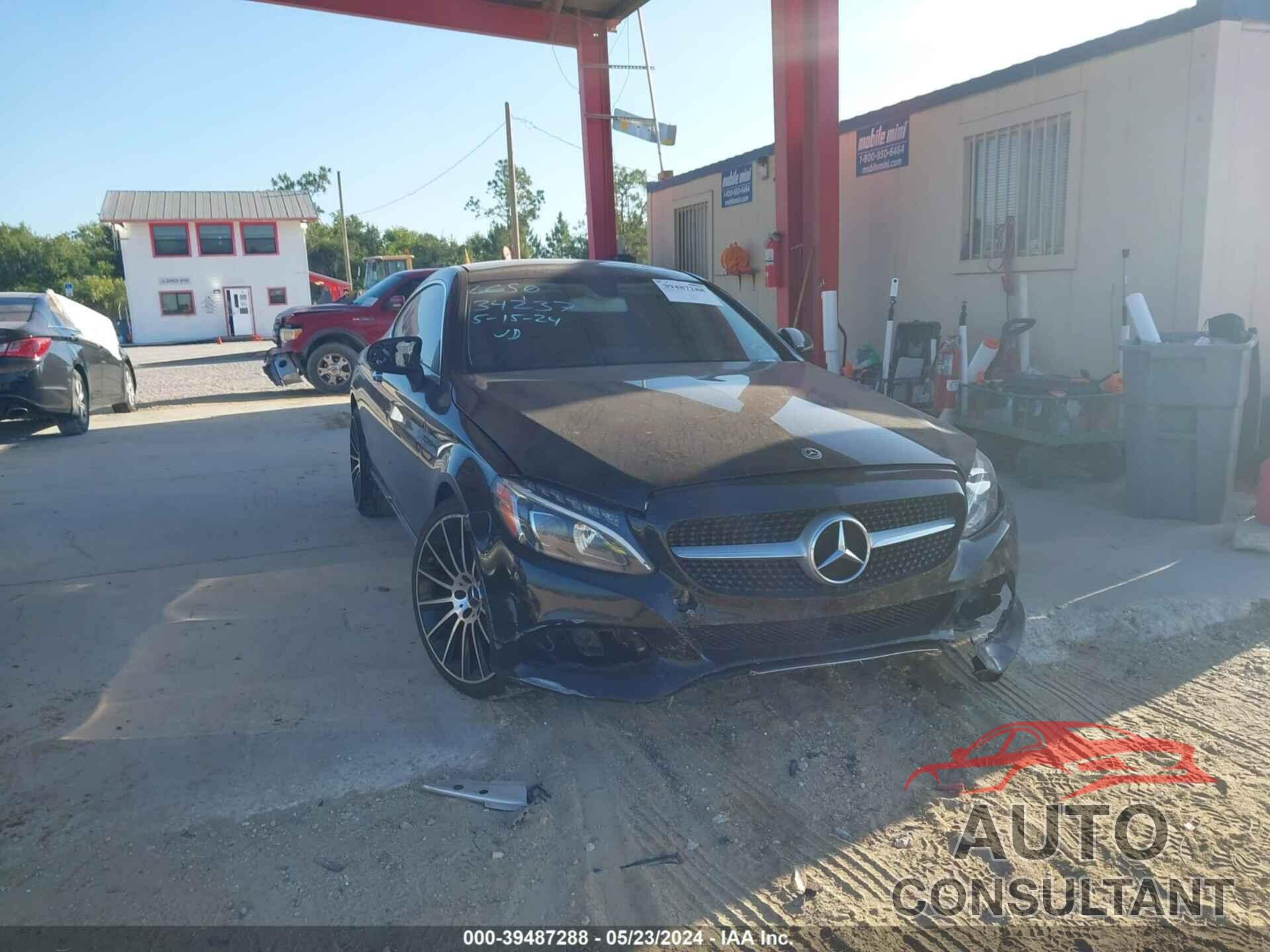 MERCEDES-BENZ C 2017 - WDDWJ4JB4HF584433