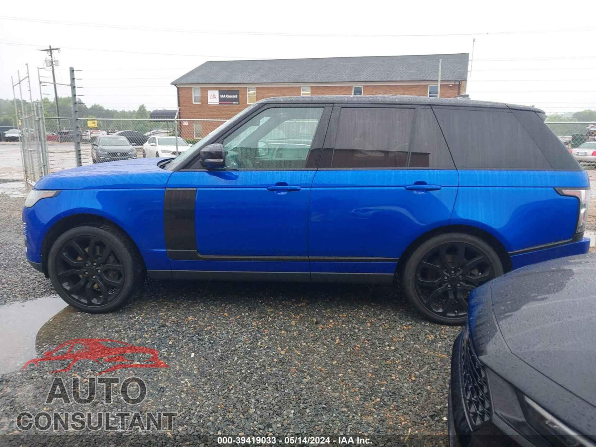 LAND ROVER RANGE ROVER 2018 - SALGS2SV4JA512460