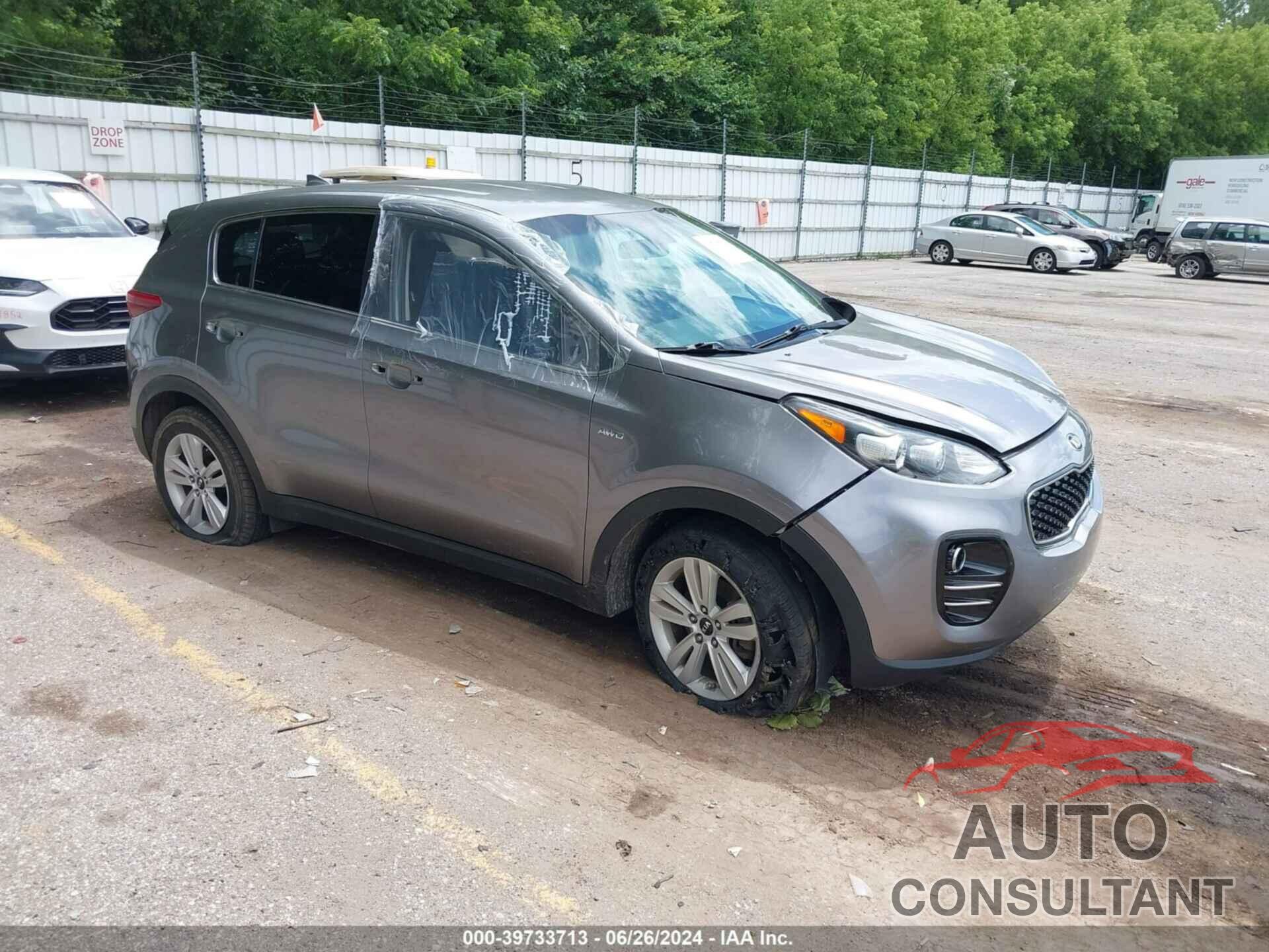 KIA SPORTAGE 2017 - KNDPMCAC5H7102975