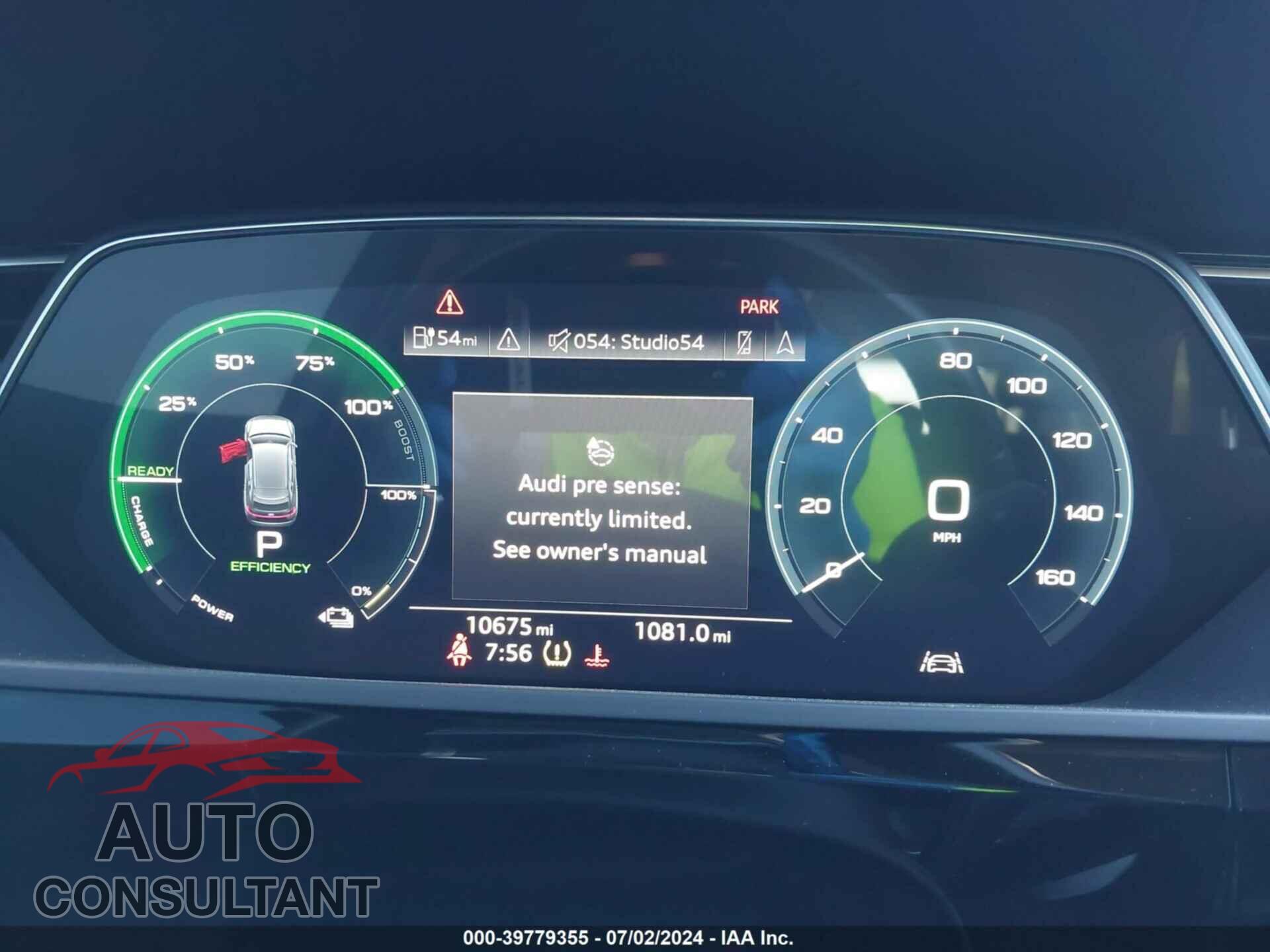 AUDI E-TRON 2019 - WA1VAAGE1KB010340
