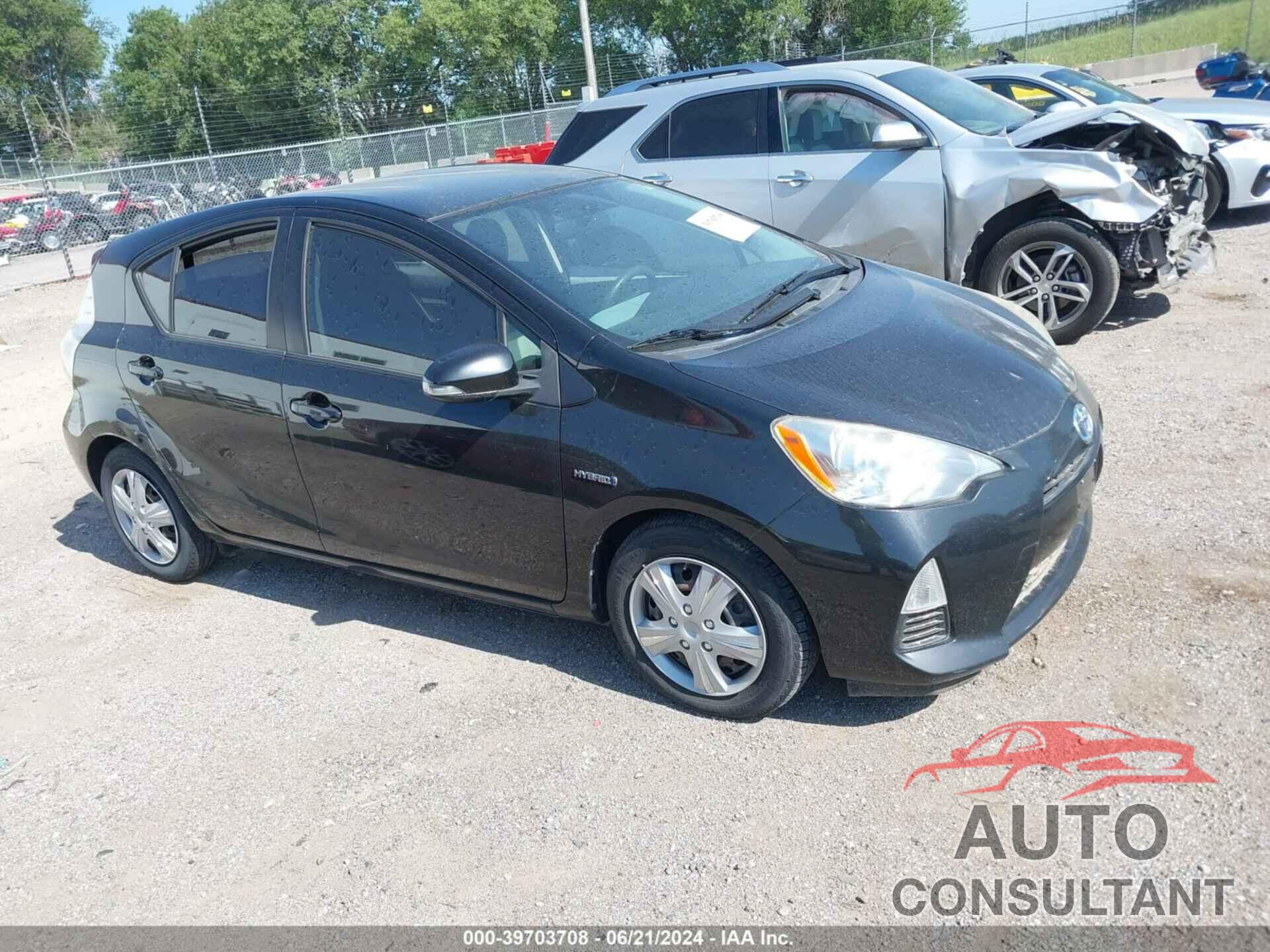 TOYOTA PRIUS C 2012 - JTDKDTB35C1019843