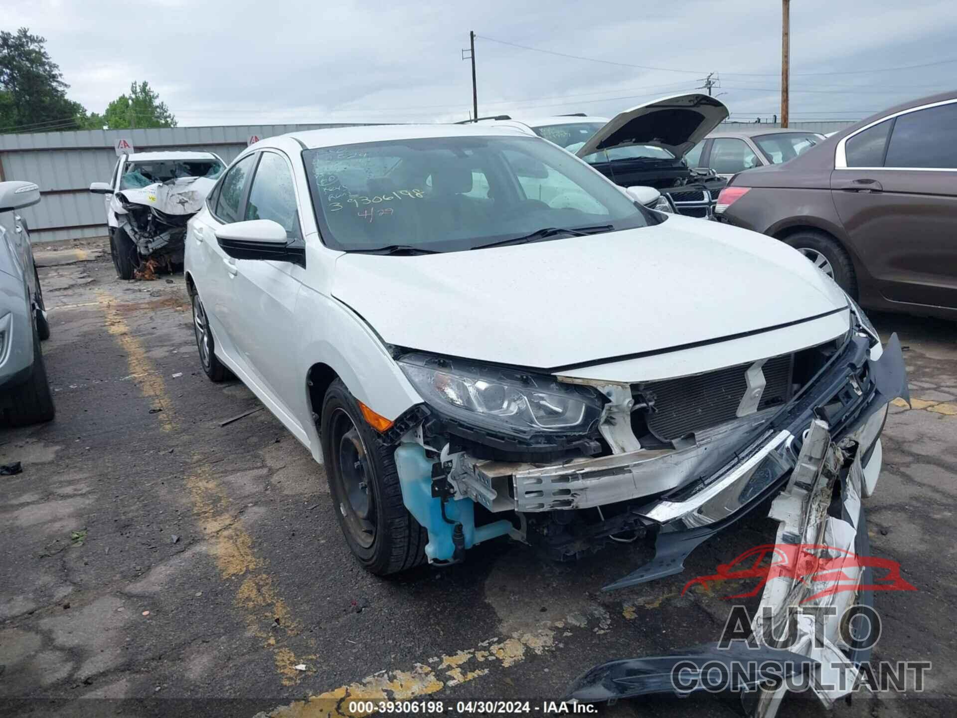 HONDA CIVIC 2018 - 2HGFC2F54JH570226