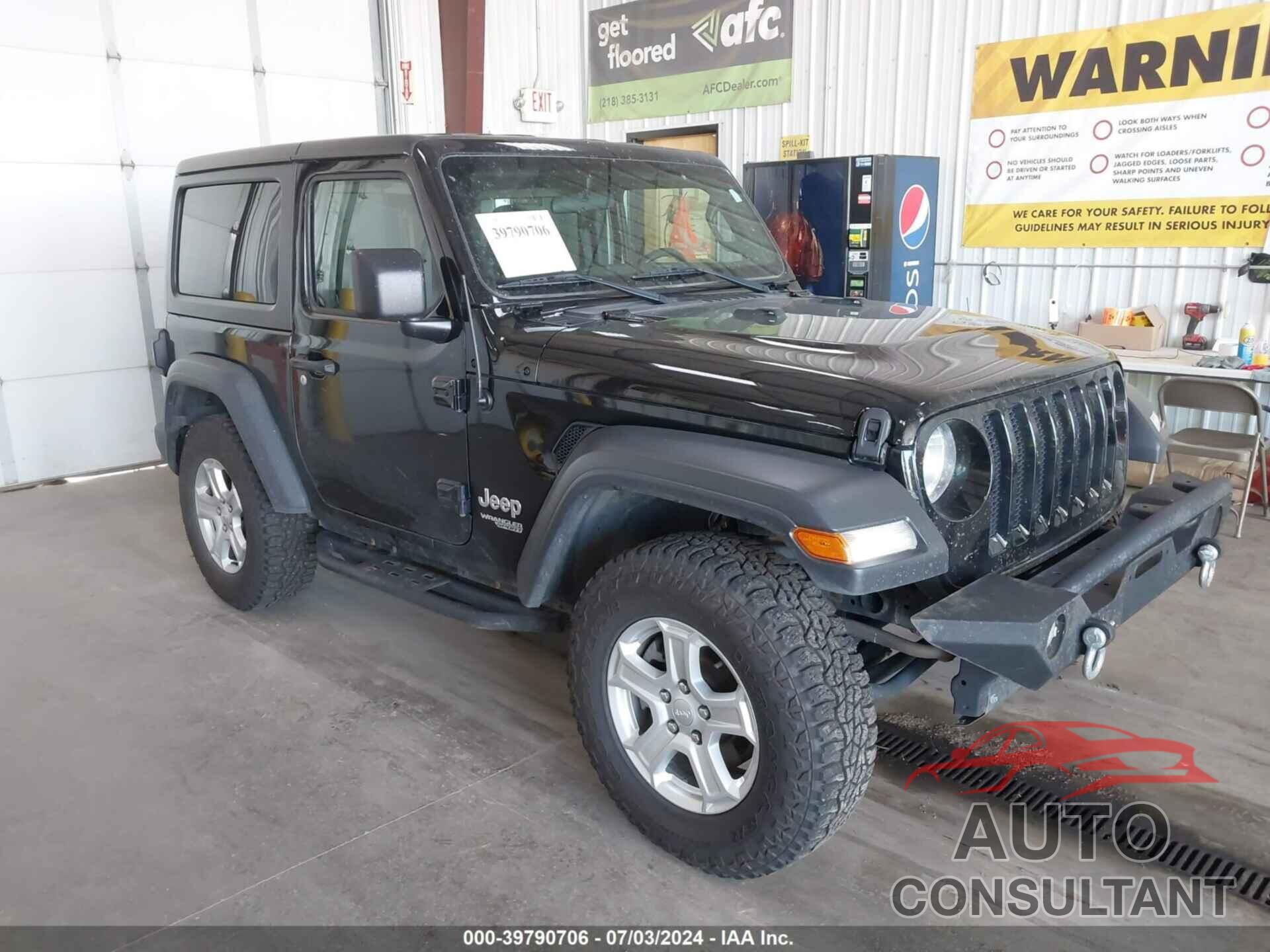 JEEP WRANGLER 2018 - 1C4GJXAG8JW320052