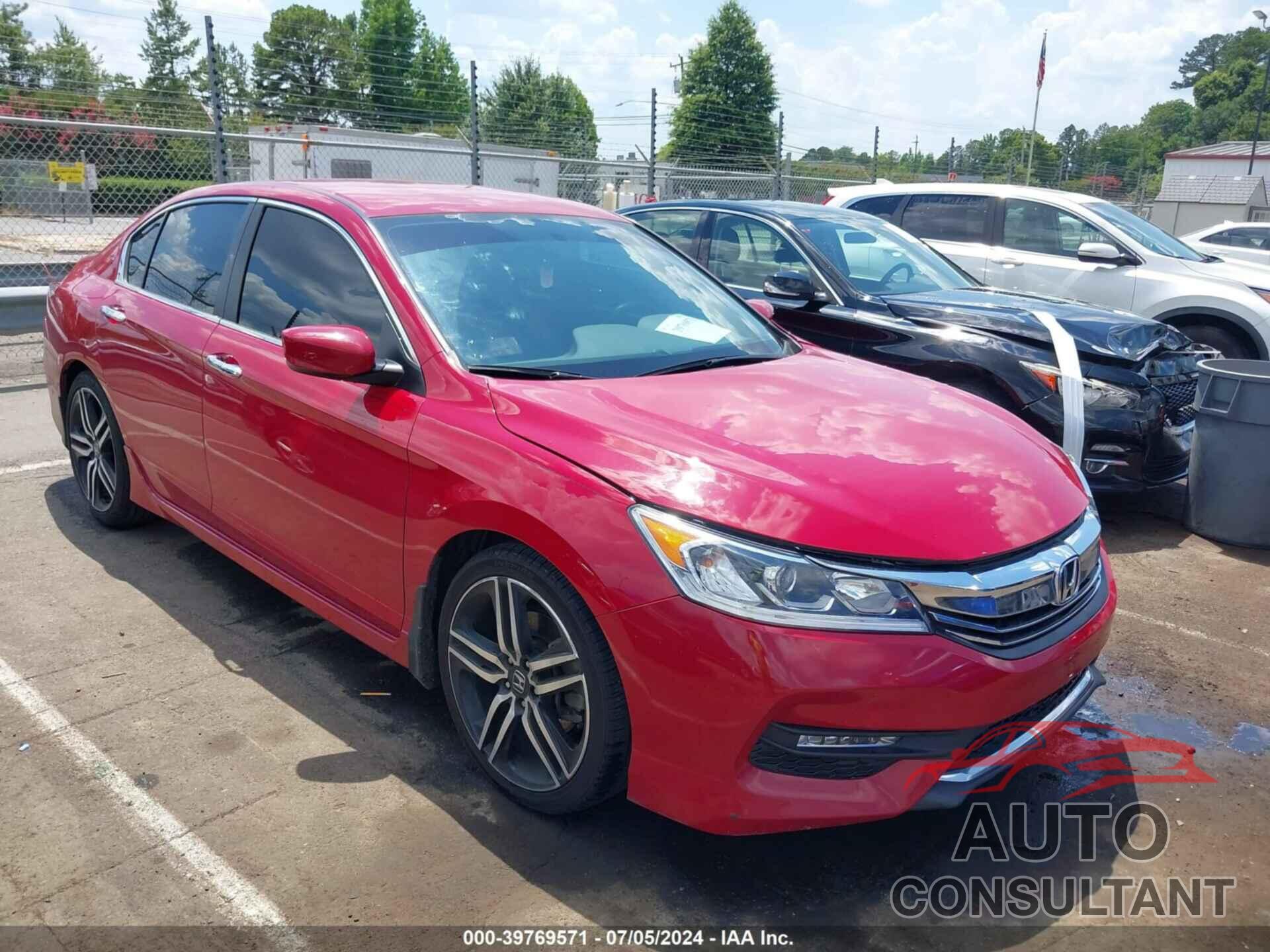 HONDA ACCORD 2017 - 1HGCR2F15HA005491