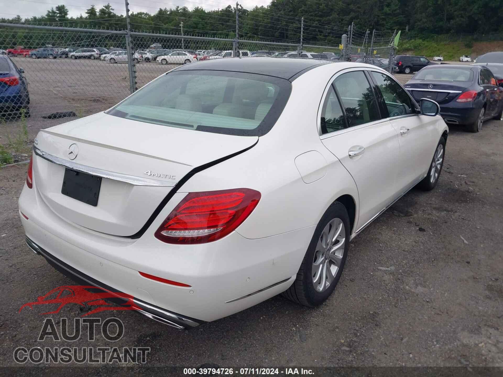 MERCEDES-BENZ E 300 2017 - WDDZF4KB7HA178169