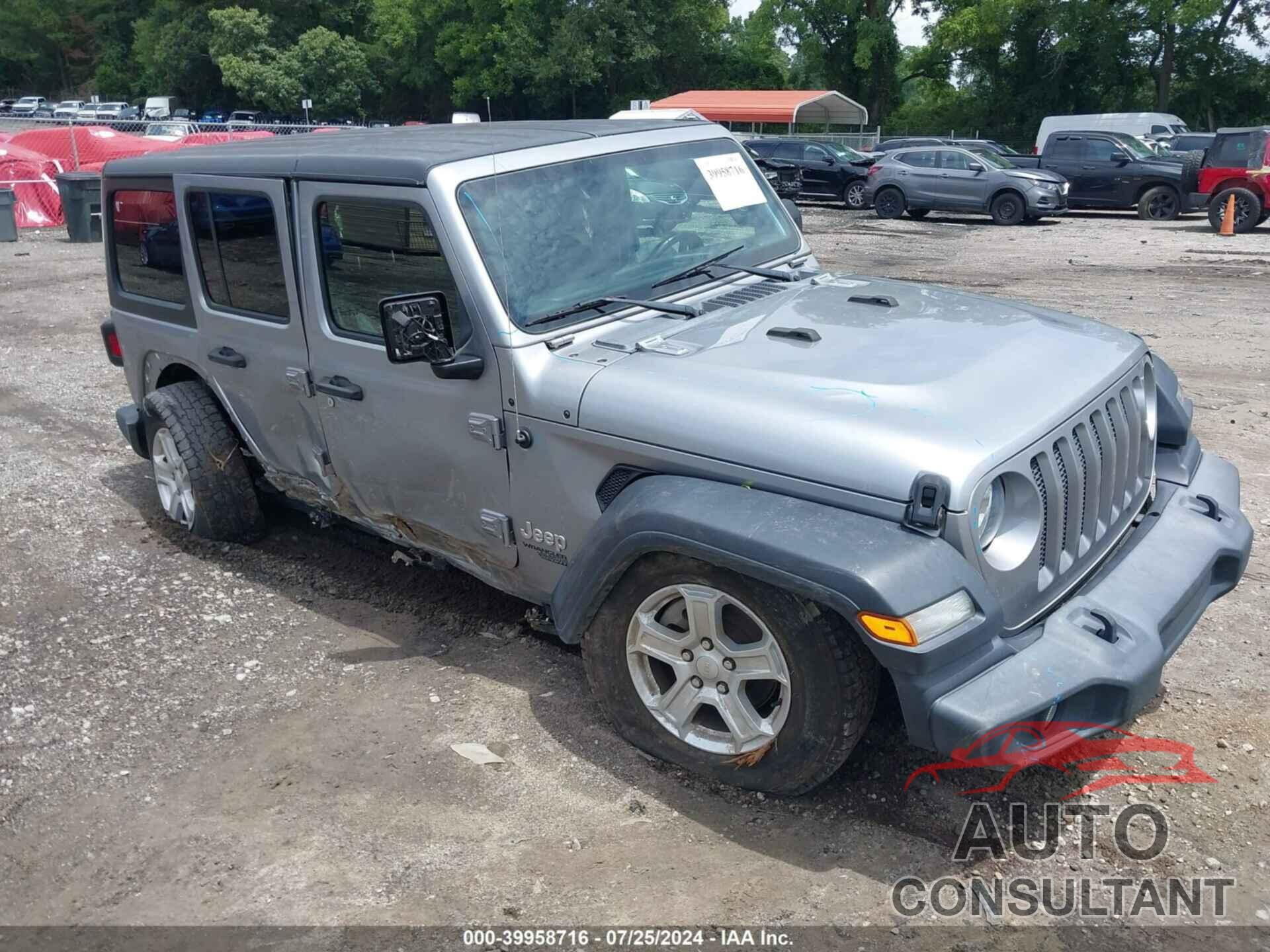 JEEP WRANGLER UNLIMITED 2020 - 1C4HJXDN3LW299600