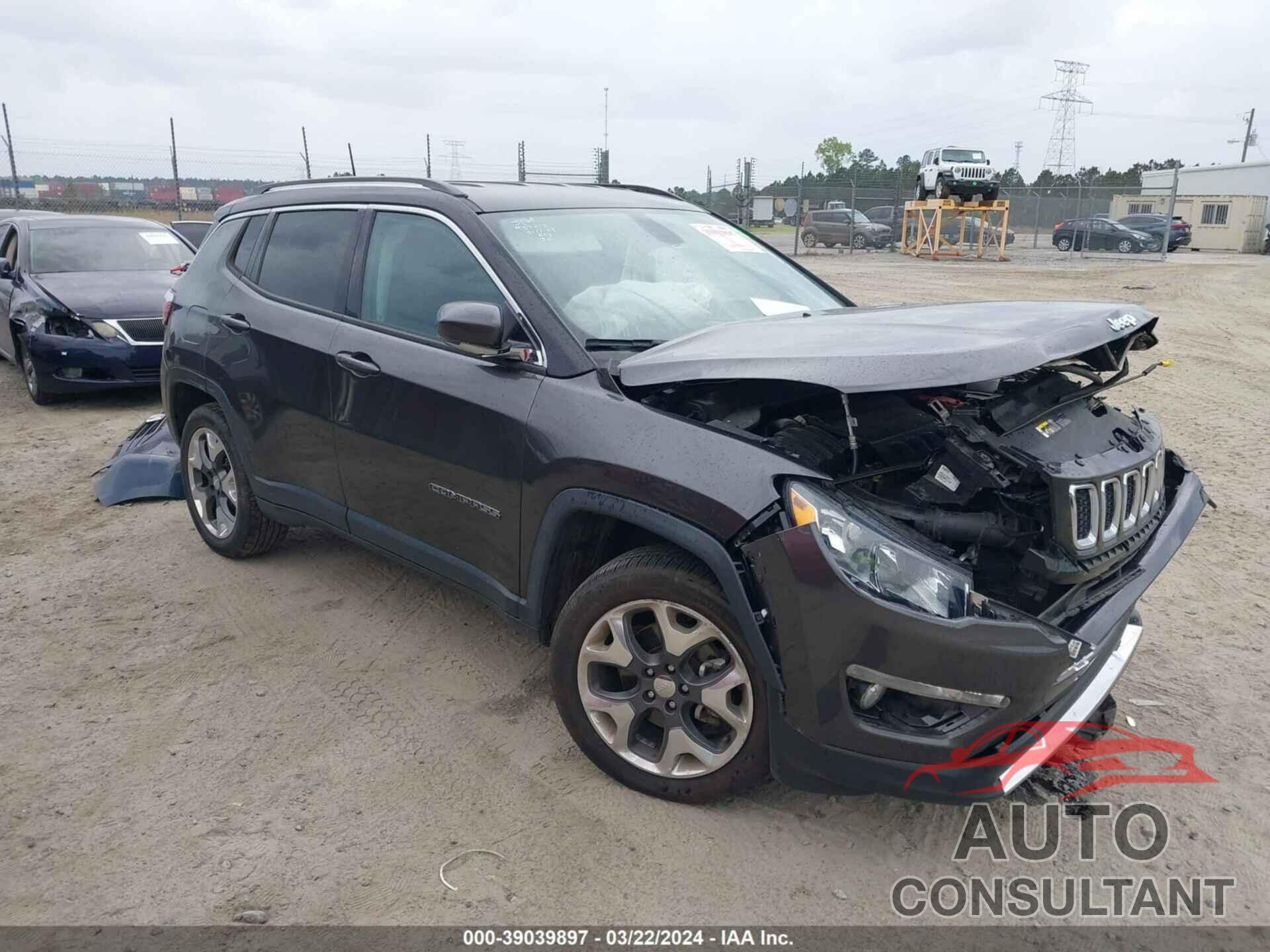 JEEP COMPASS 2019 - 3C4NJDCB8KT780570