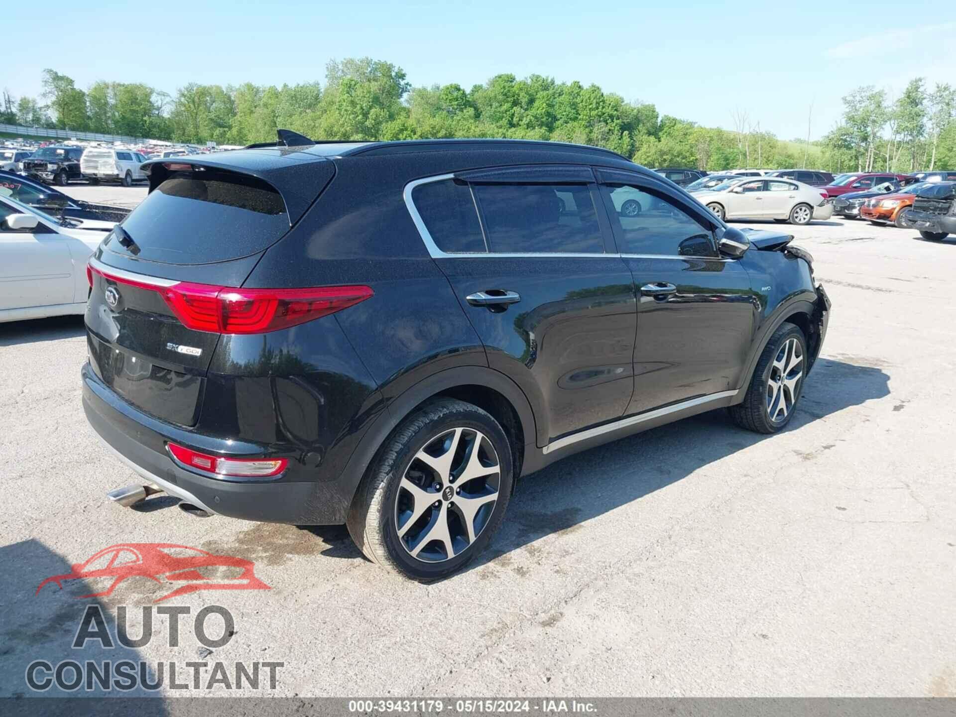 KIA SPORTAGE 2018 - KNDPRCA65J7366165