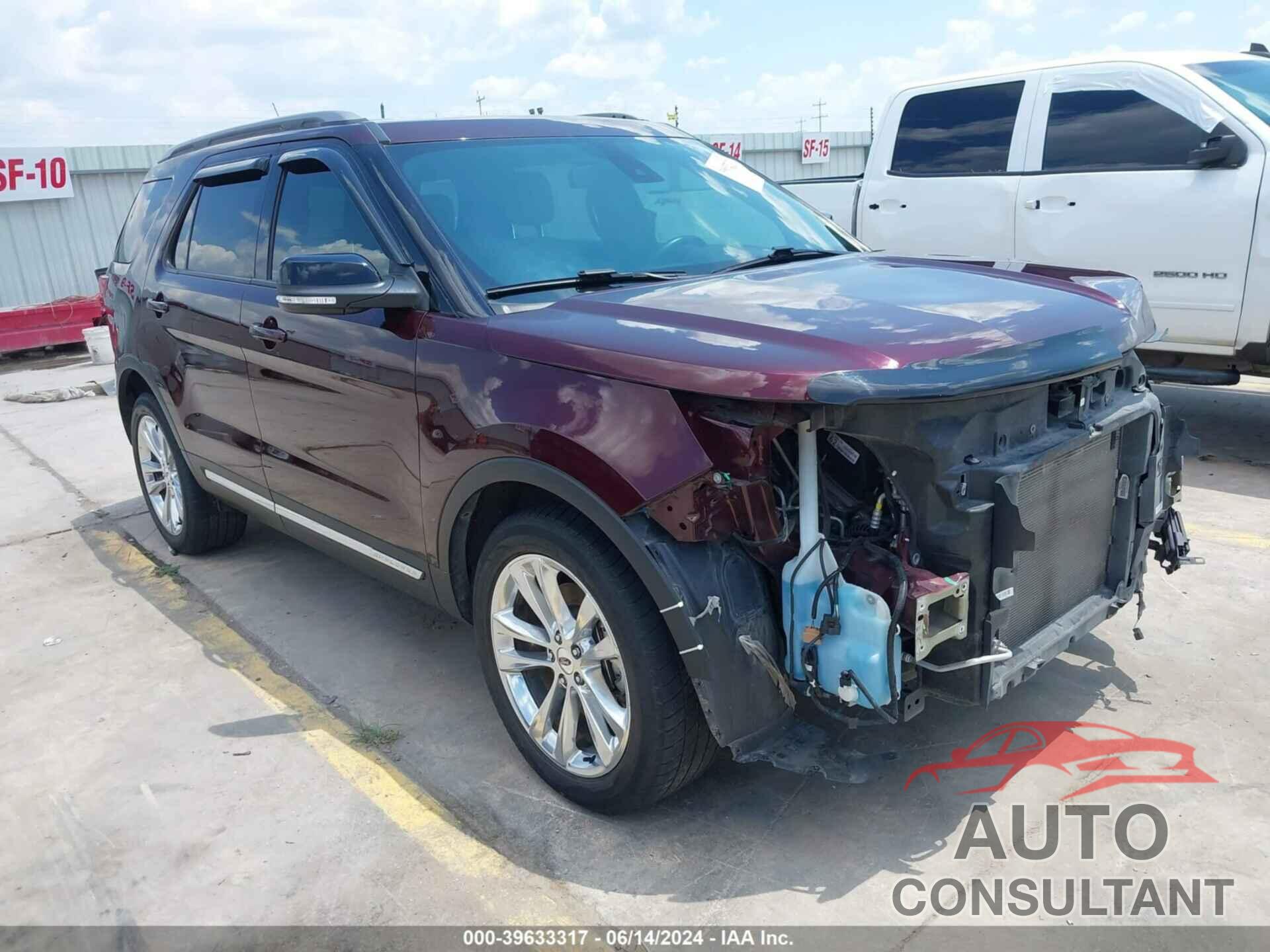 FORD EXPLORER 2018 - 1FM5K7D87JGA41593