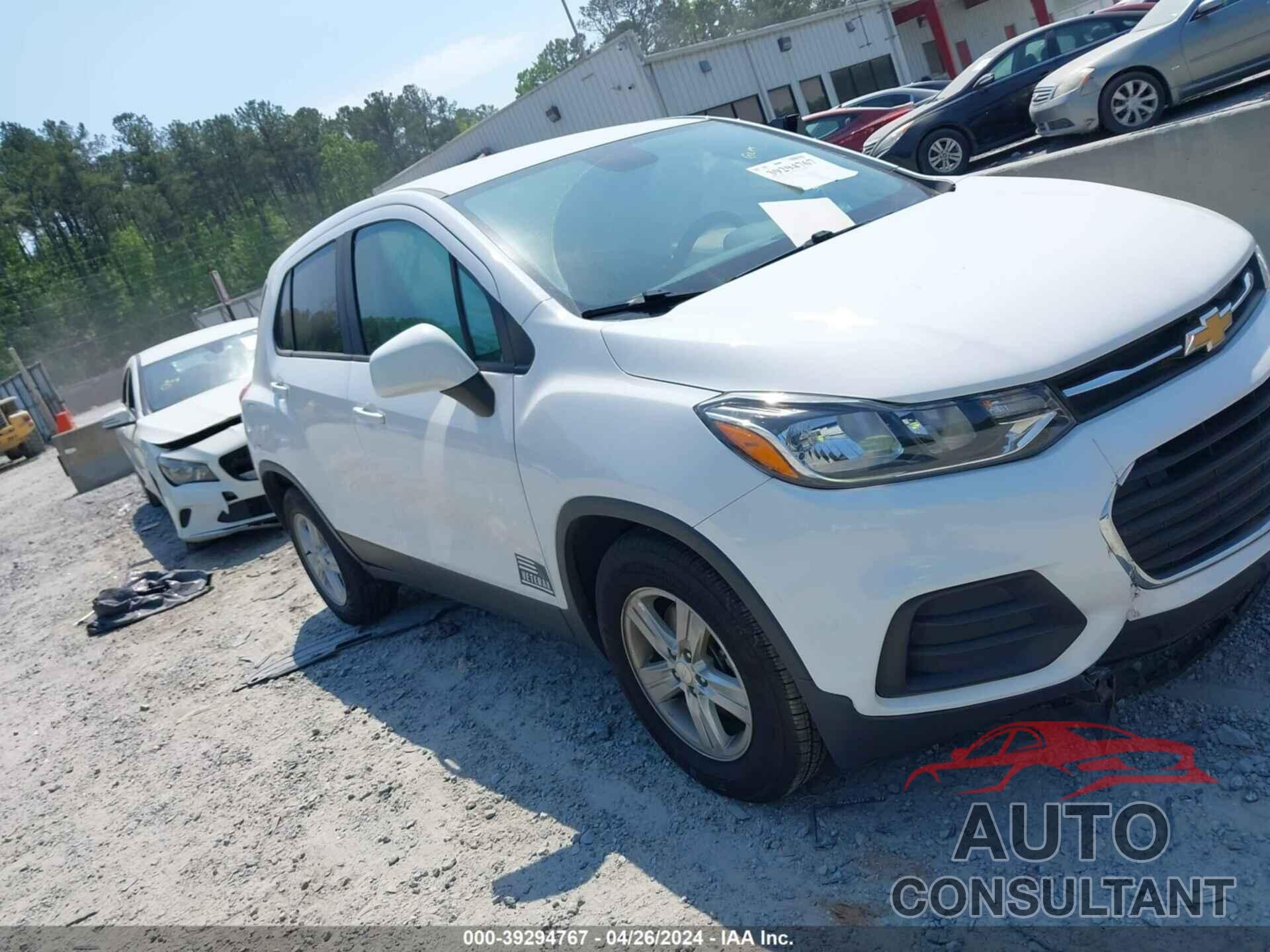 CHEVROLET TRAX 2019 - 3GNCJKSB9KL394793