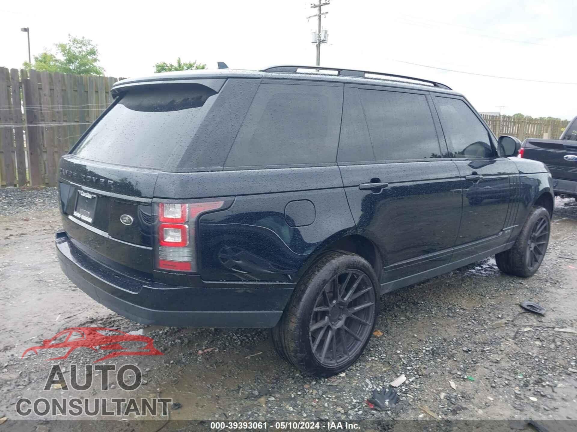 LAND ROVER RANGE ROVER 2016 - SALGS3EF7GA299281