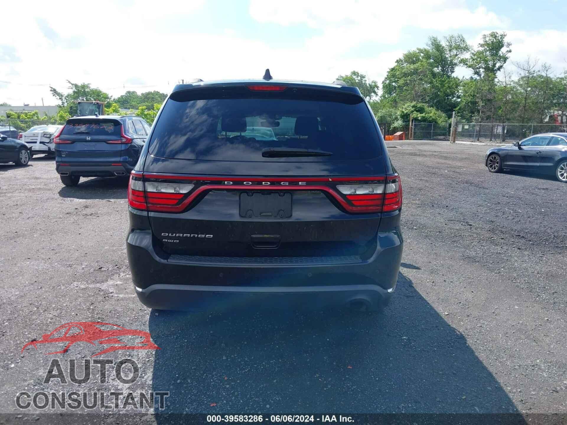 DODGE DURANGO 2017 - 1C4RDJAG5HC710132