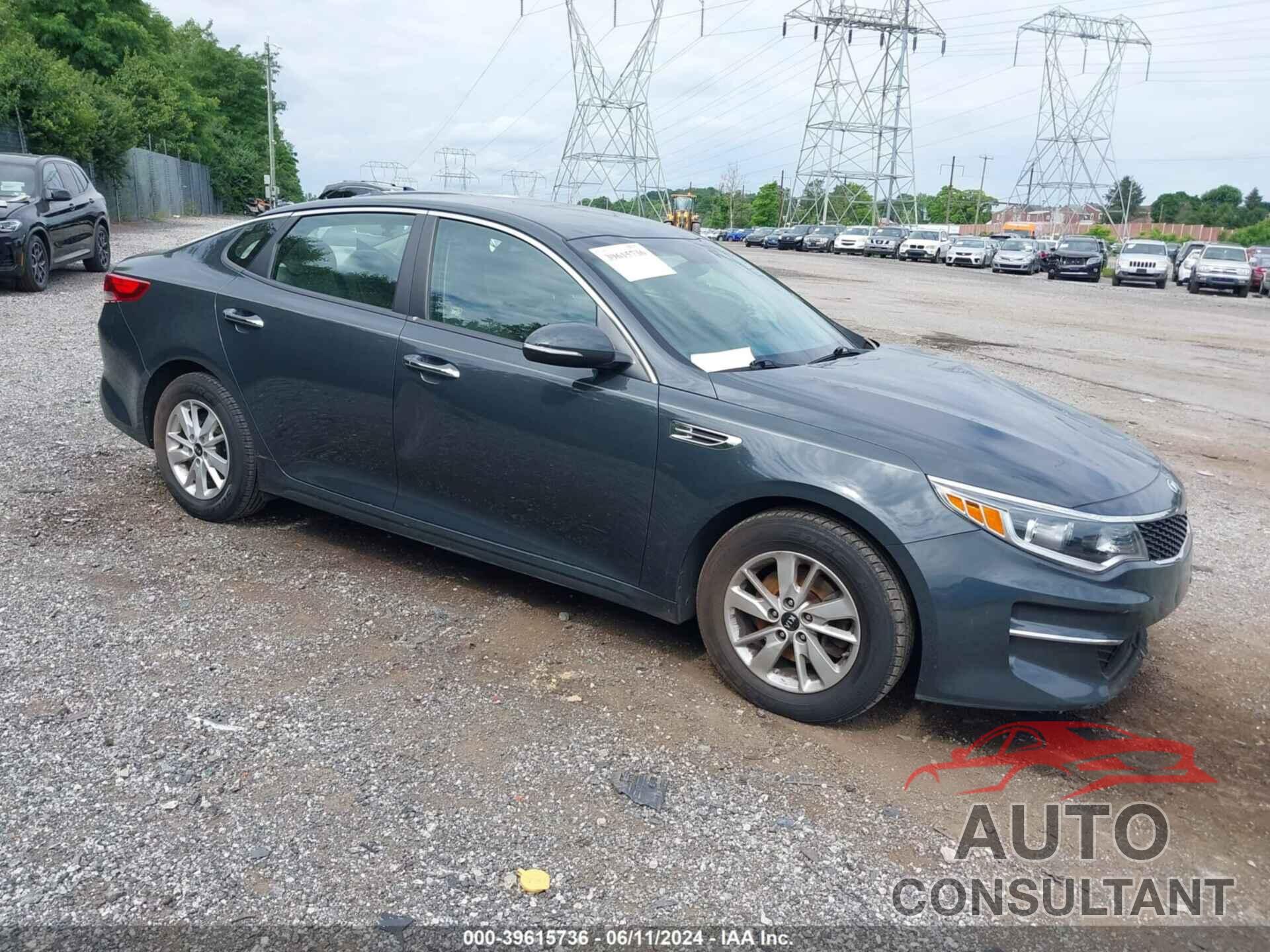 KIA OPTIMA 2016 - KNAGT4L38G5087157