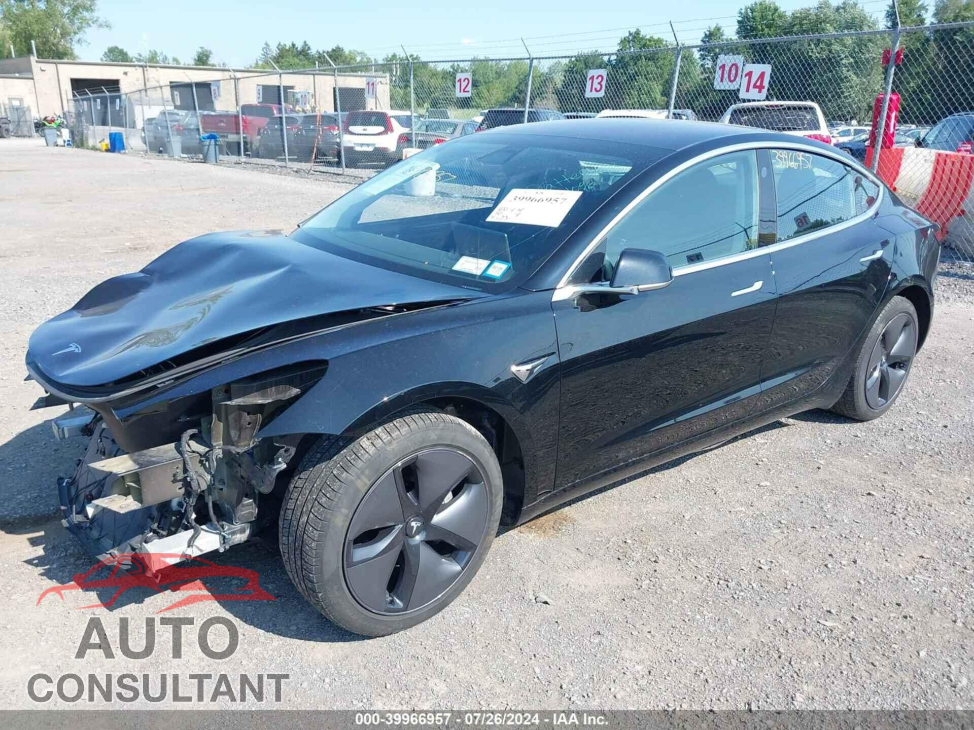 TESLA MODEL 3 2018 - 5YJ3E1EB7JF103319