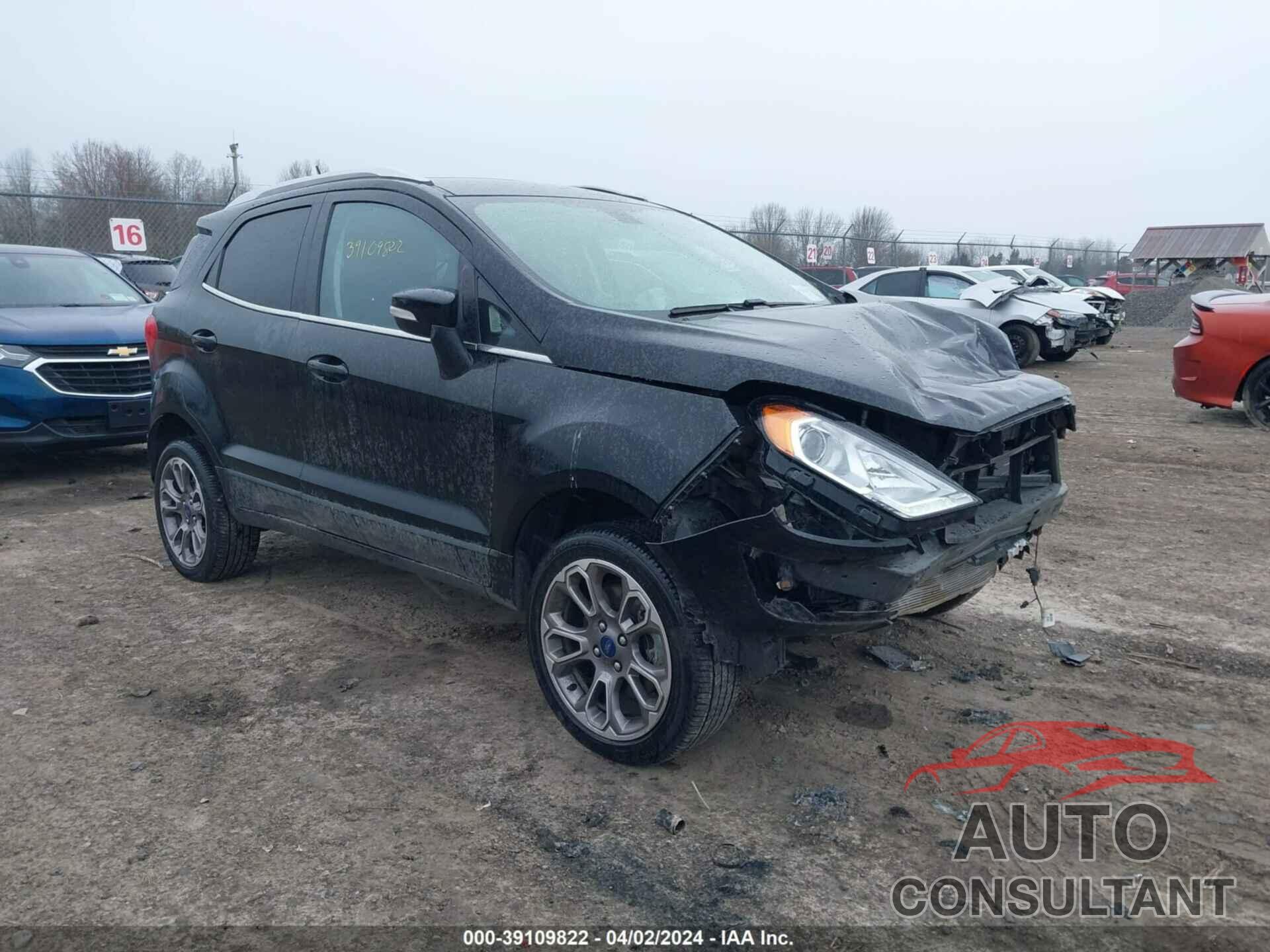 FORD ECOSPORT 2022 - MAJ6S3KL0NC472482