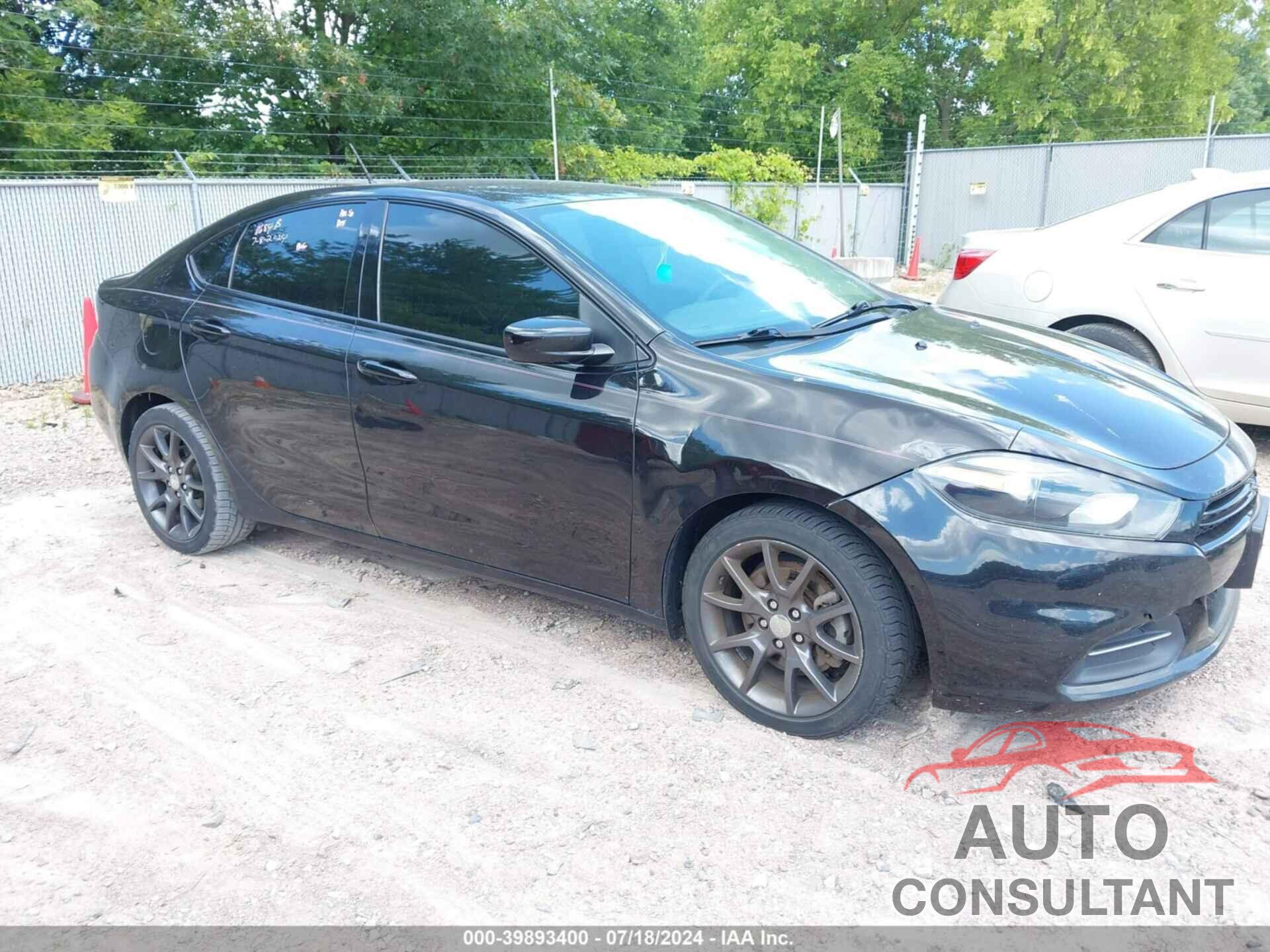 DODGE DART 2016 - 1C3CDFAA3GD607979