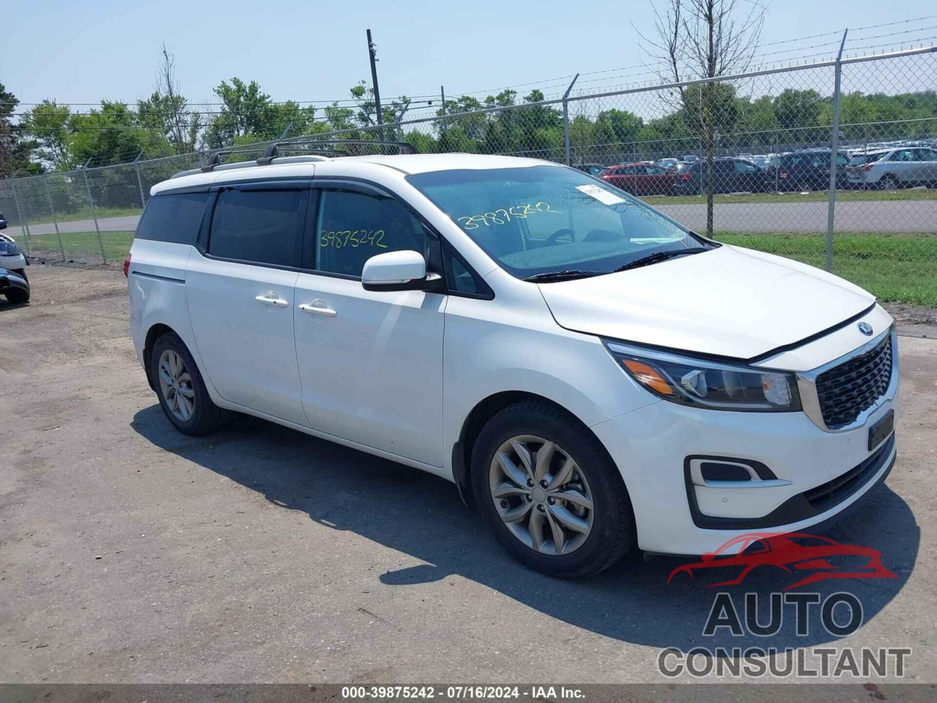 KIA SEDONA 2019 - KNDMB5C1XK6535480