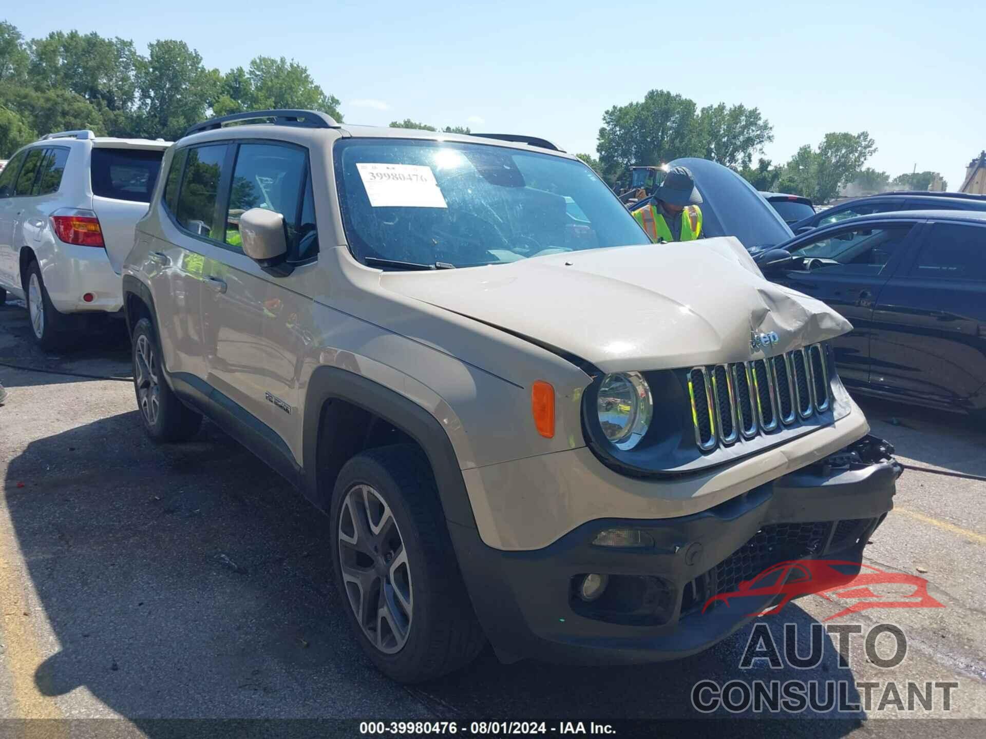 JEEP RENEGADE 2015 - ZACCJBBTXFPB26009