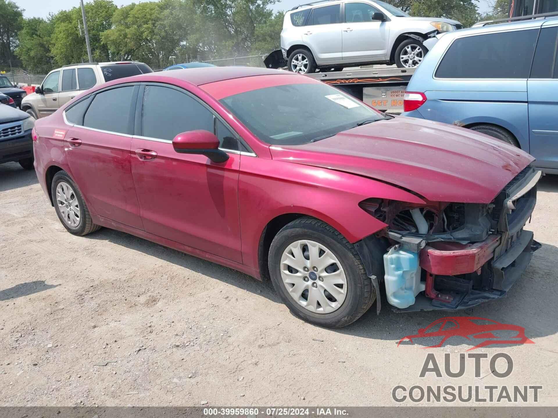 FORD FUSION 2019 - 3FA6P0G78KR172066