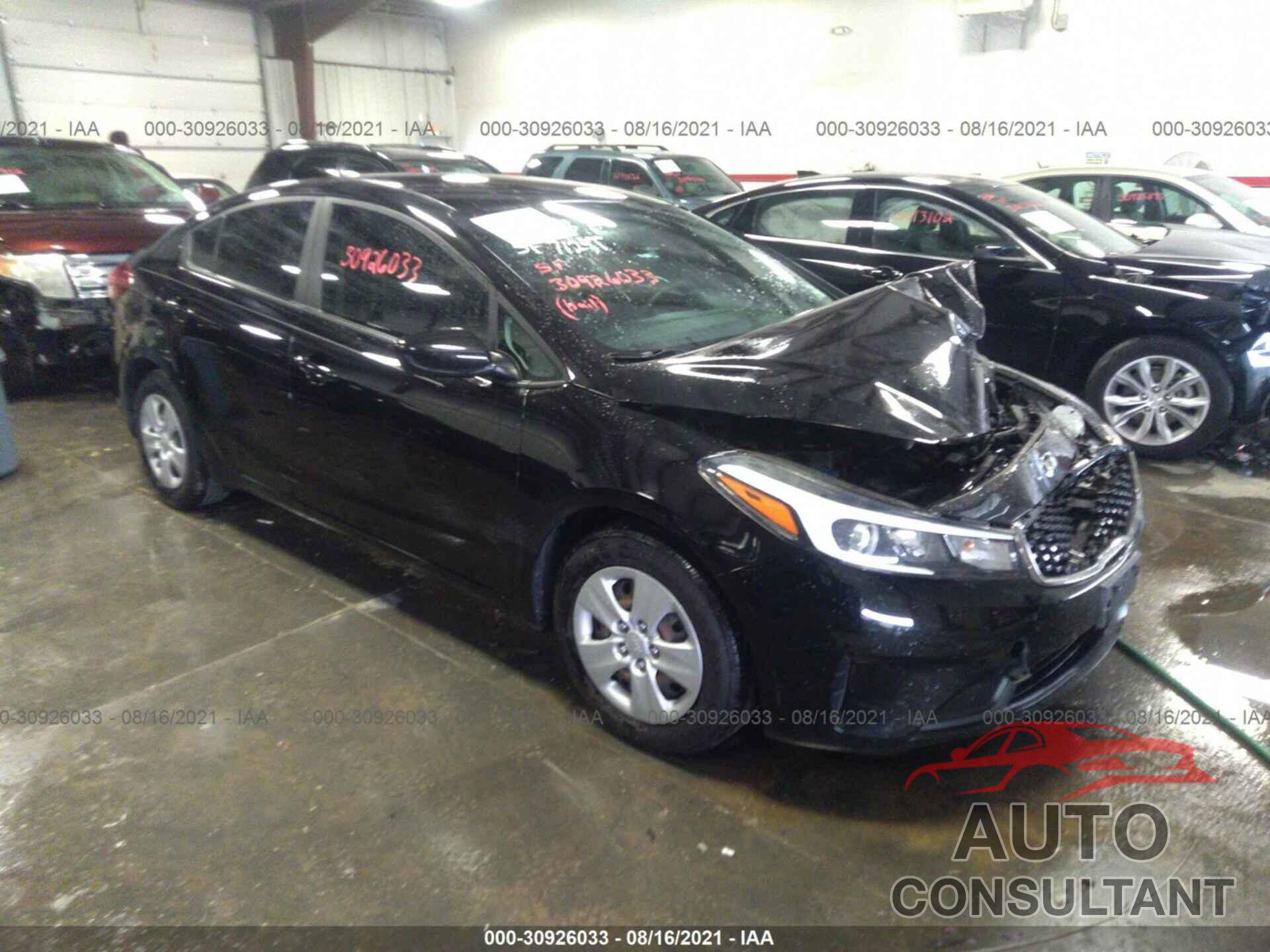 KIA FORTE 2017 - 3KPFK4A77HE076776