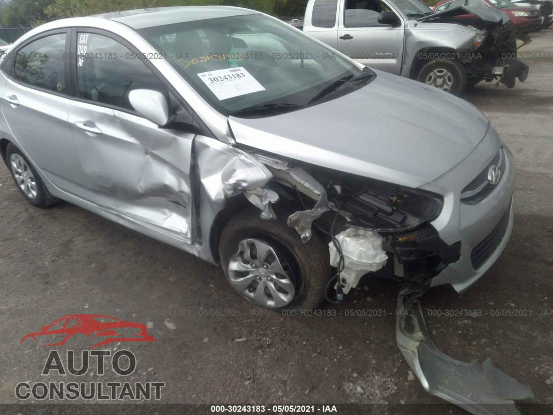HYUNDAI ACCENT 2017 - KMHCT4AE4HU277238