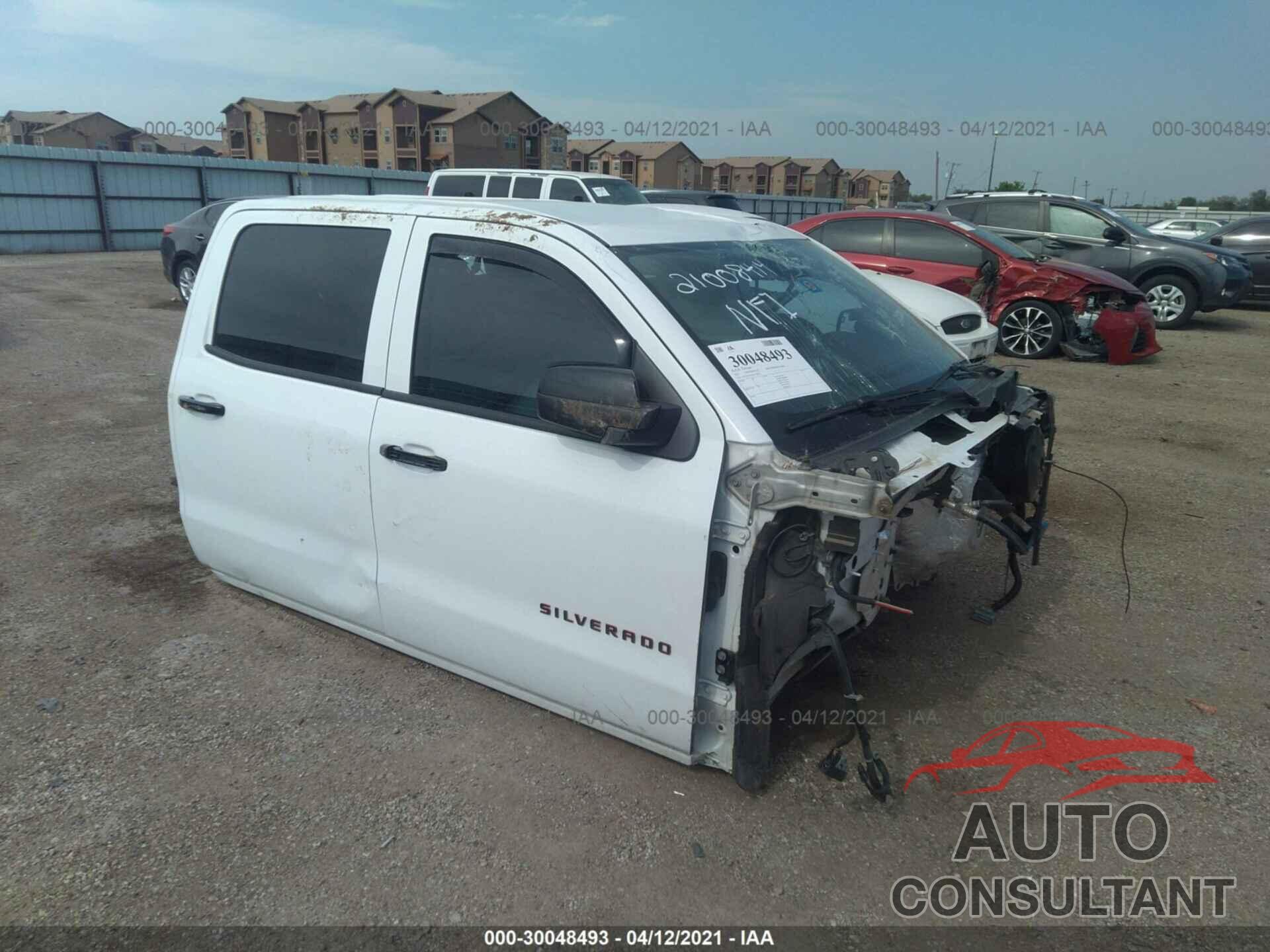CHEVROLET SILVERADO 1500 2017 - 3GCUKSEJ2HG430029