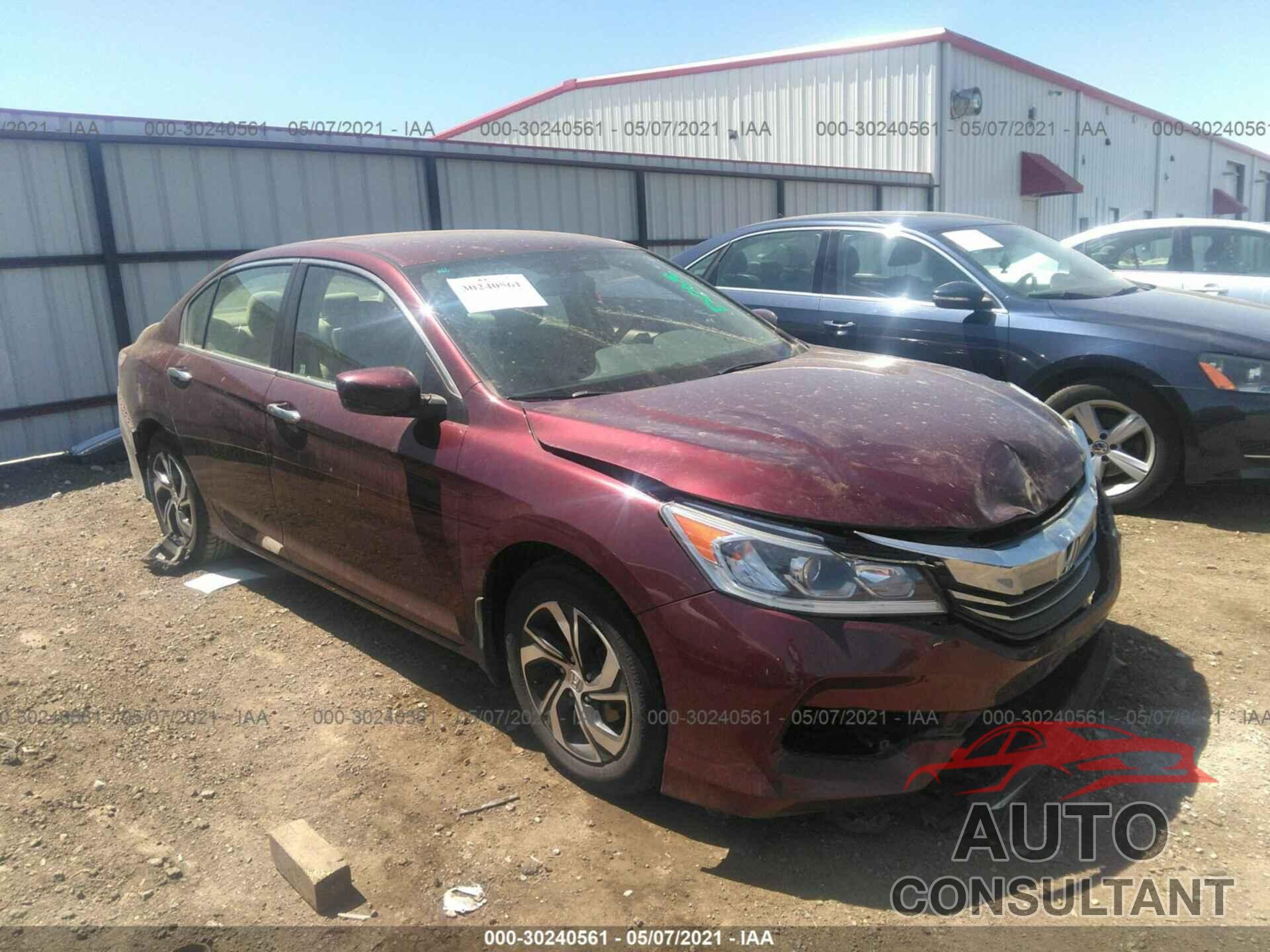 HONDA ACCORD SEDAN 2016 - 1HGCR2F3XGA075522