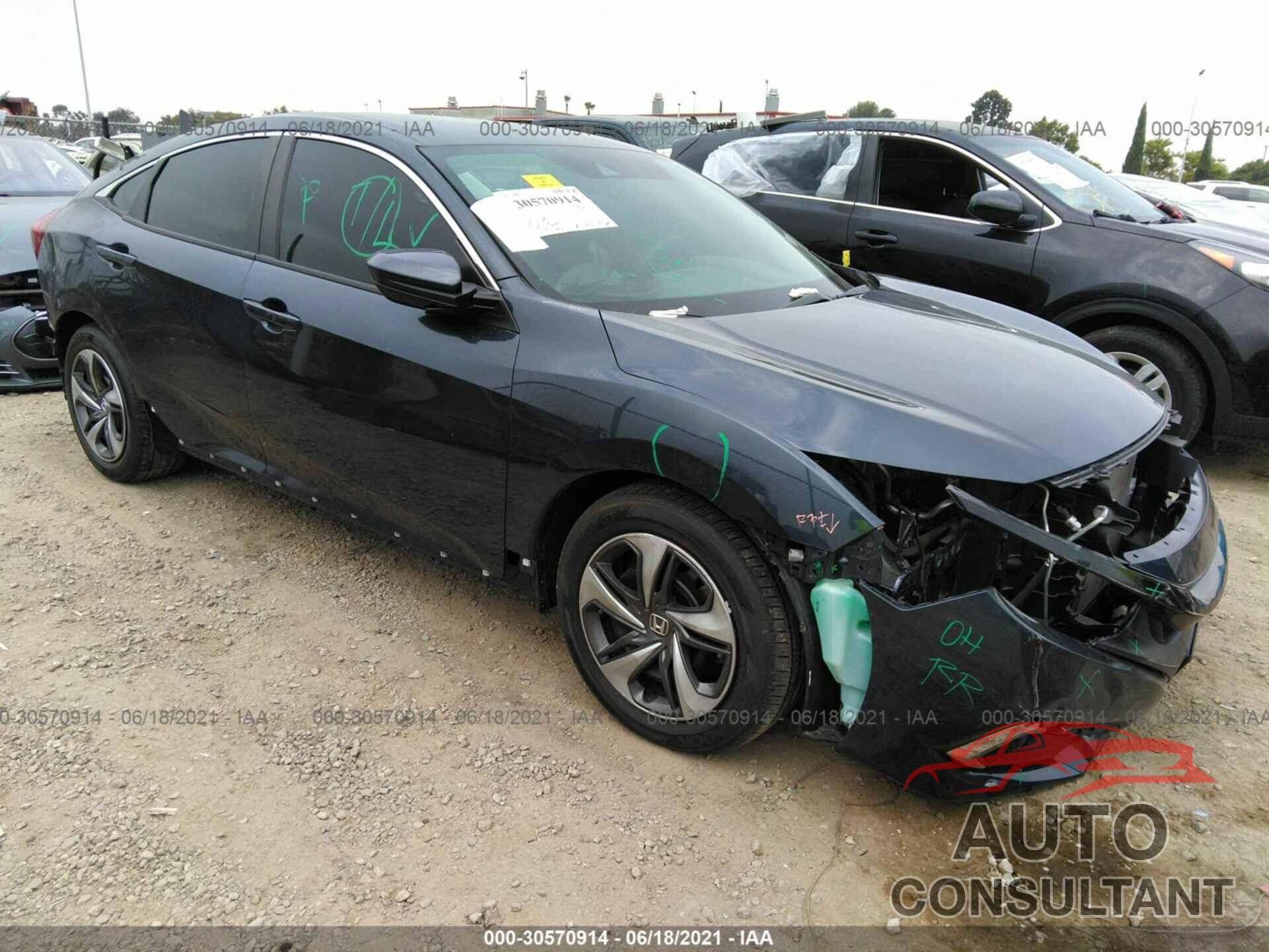 HONDA CIVIC SEDAN 2019 - 19XFC2F66KE211948