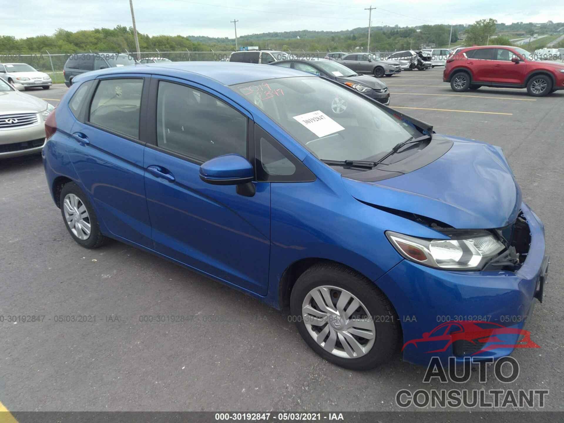 HONDA FIT 2016 - JHMGK5H56GX030870