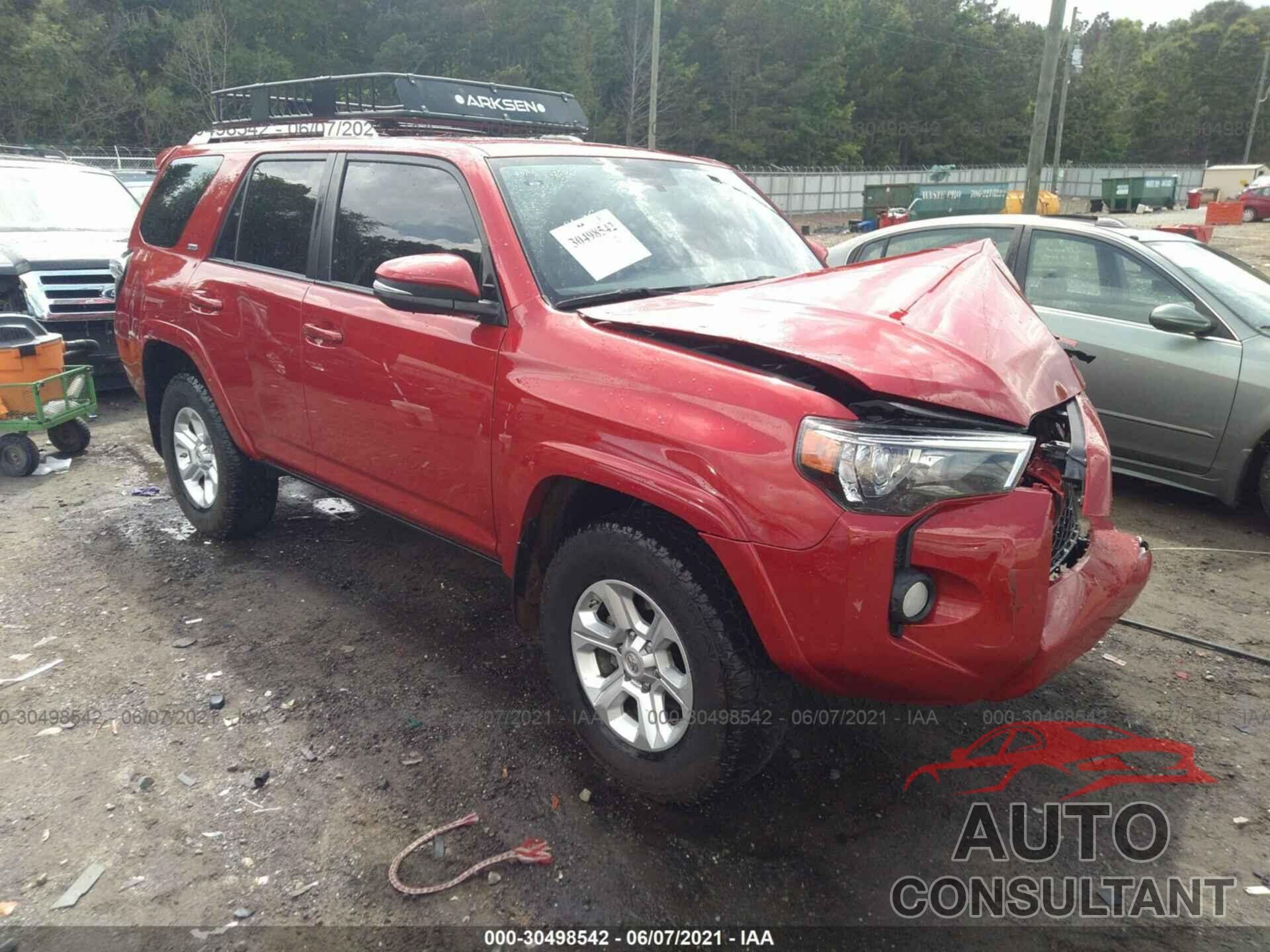 TOYOTA 4RUNNER 2018 - JTEBU5JR6J5572987