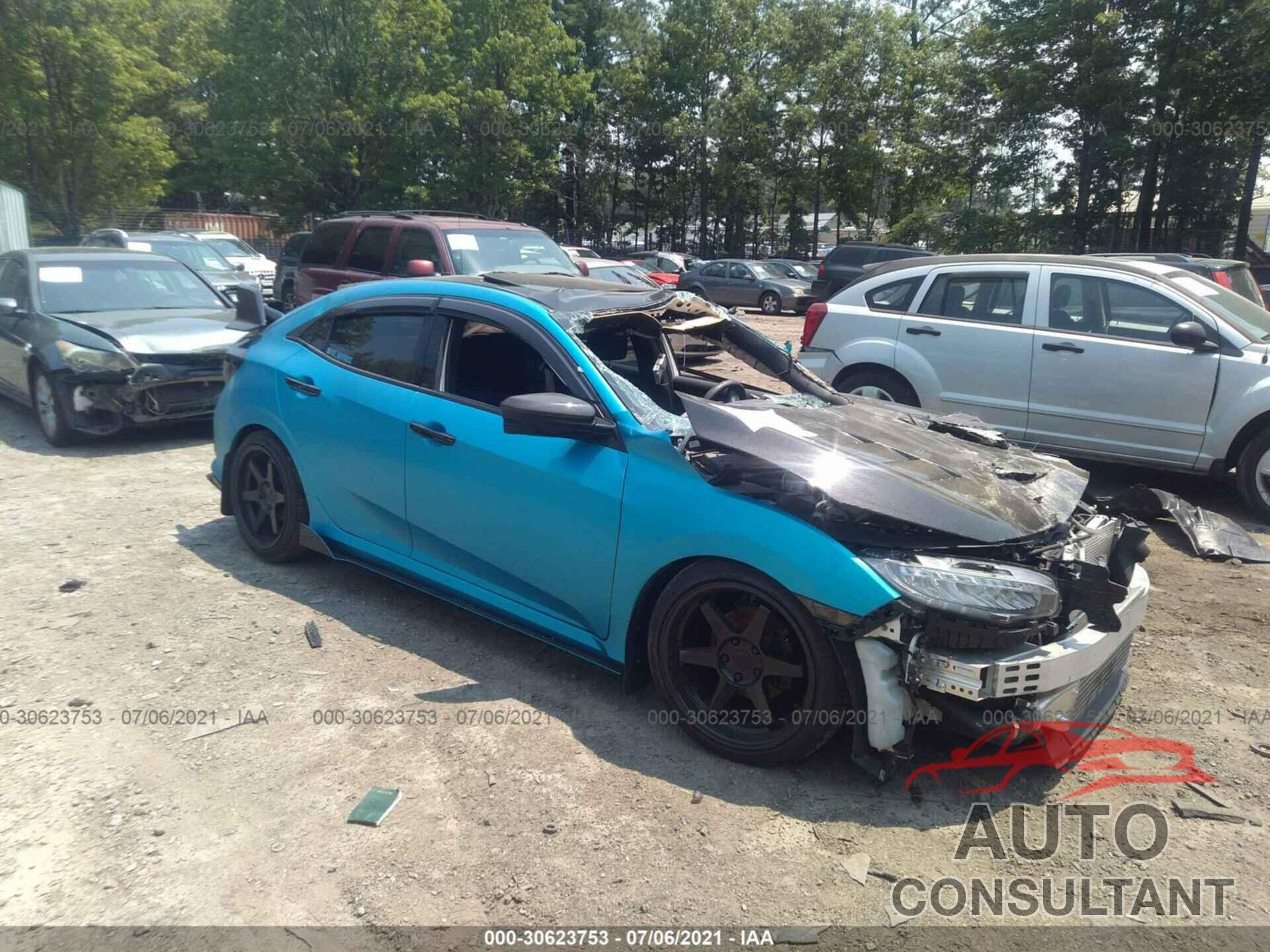 HONDA CIVIC HATCHBACK 2019 - SHHFK7H69KU209276