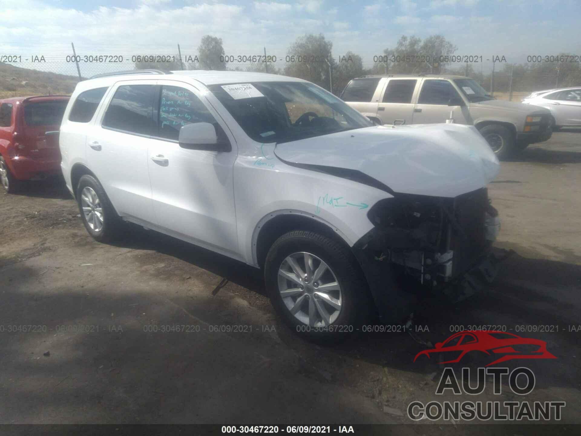 DODGE DURANGO 2020 - 1C4RDHAG9LC129749