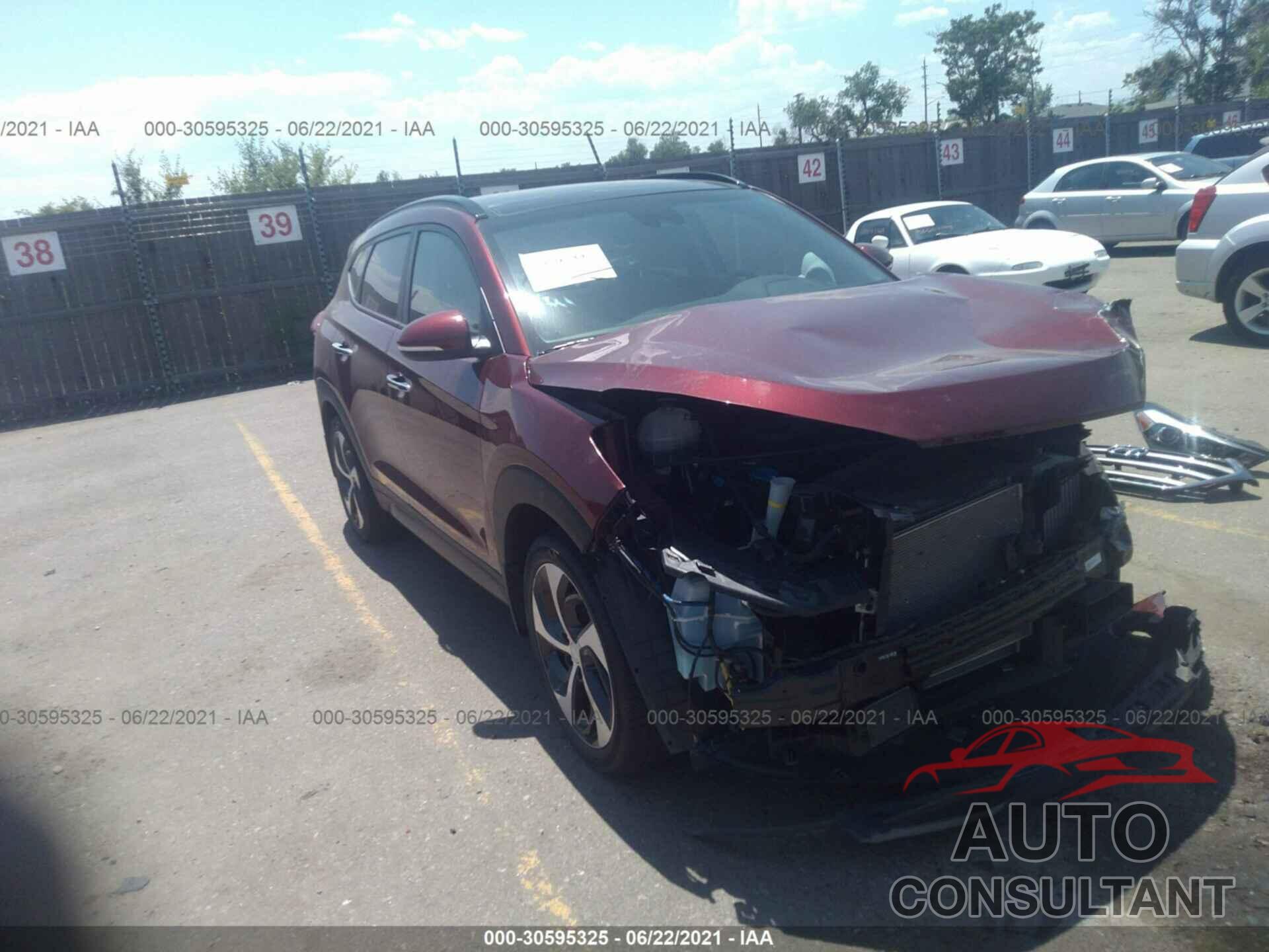 HYUNDAI TUCSON 2016 - KM8J3CA27GU144396