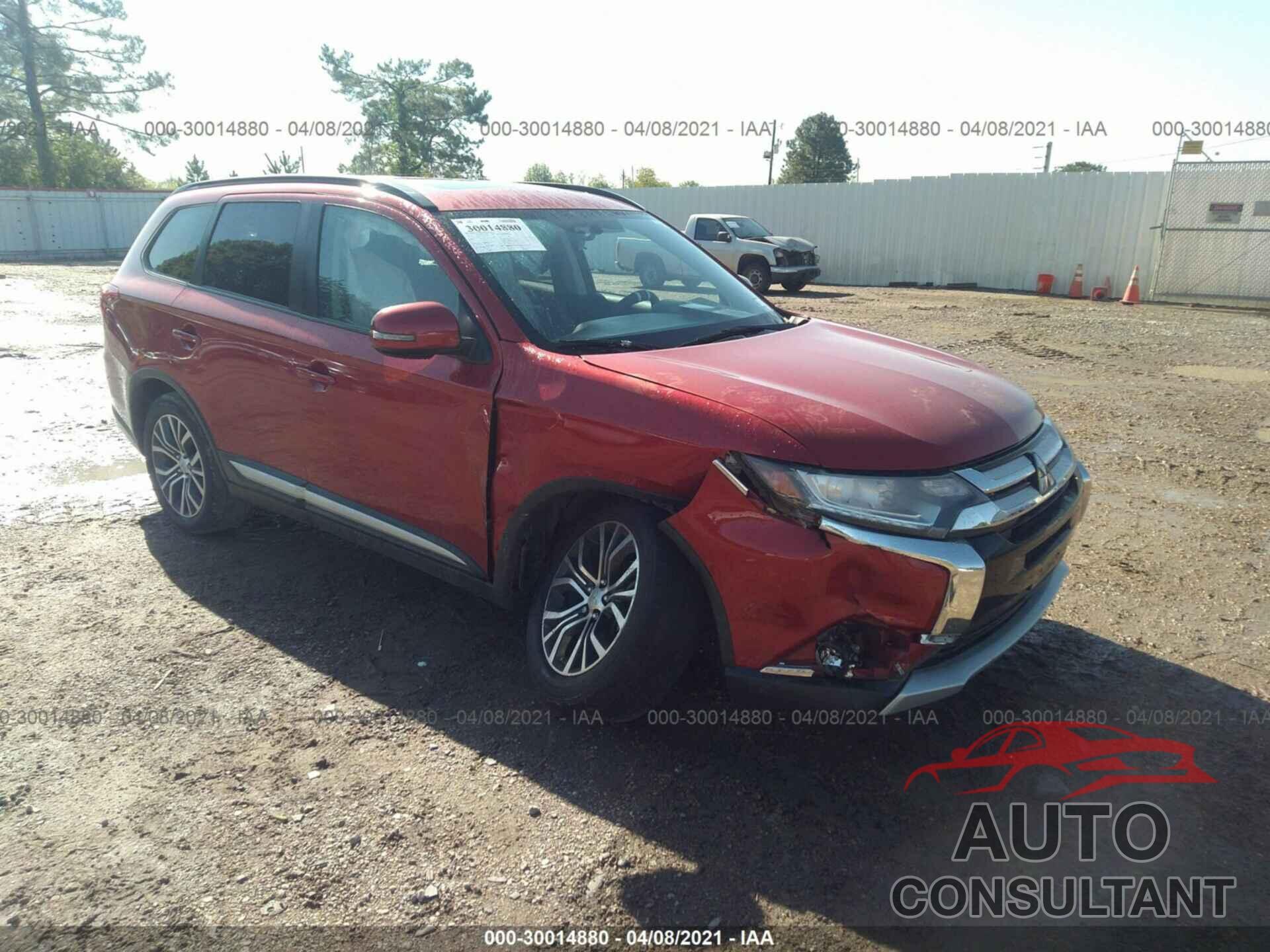 MITSUBISHI OUTLANDER 2016 - JA4AD3A37GZ061655
