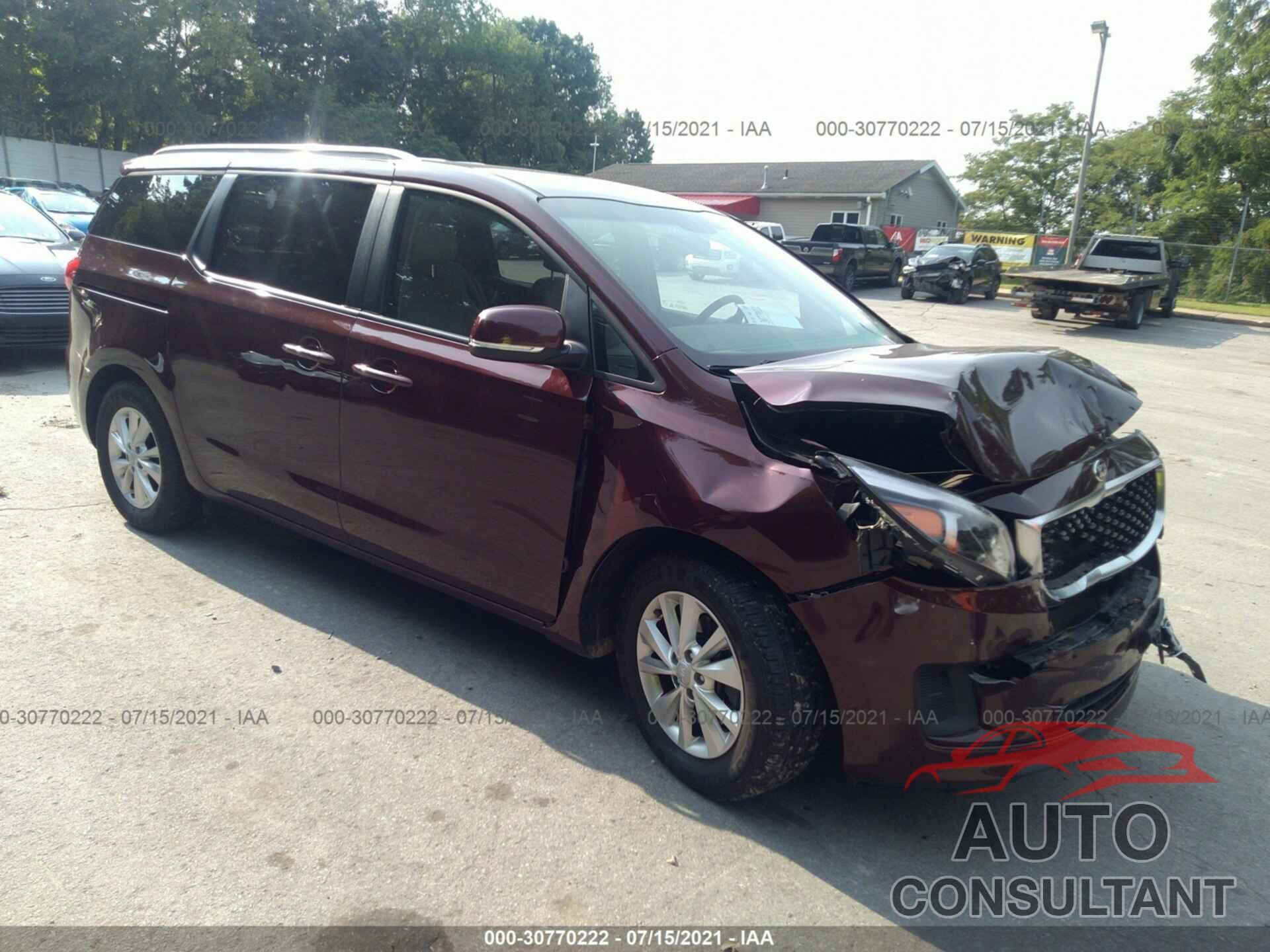 KIA SEDONA 2016 - KNDMB5C11G6107160