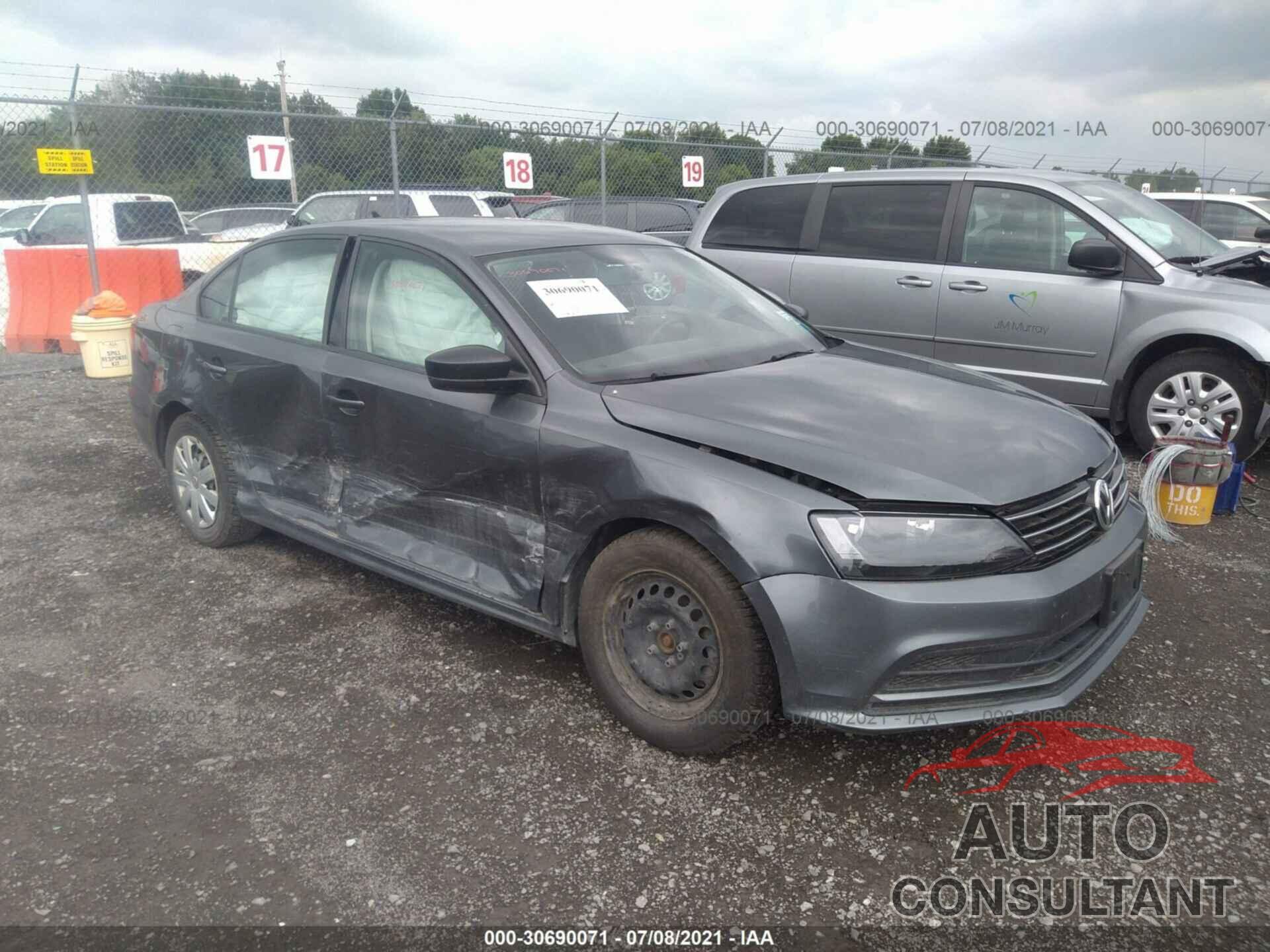 VOLKSWAGEN JETTA SEDAN 2016 - 3VW167AJ9GM286552