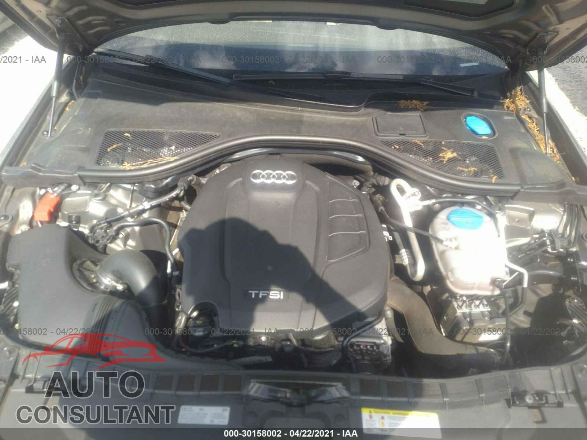 AUDI A6 2016 - WAUGFAFC6GN116611