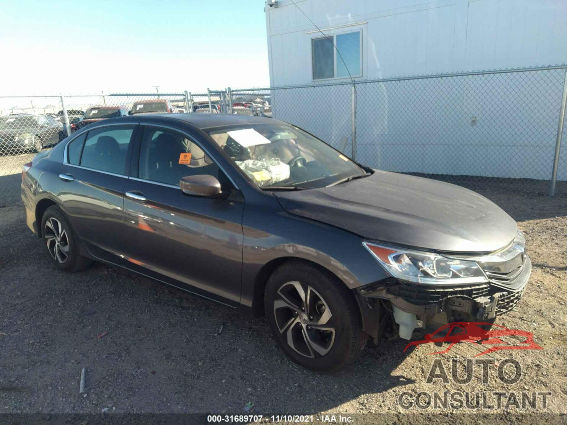 HONDA ACCORD SEDAN 2017 - 1HGCR2F38HA225936
