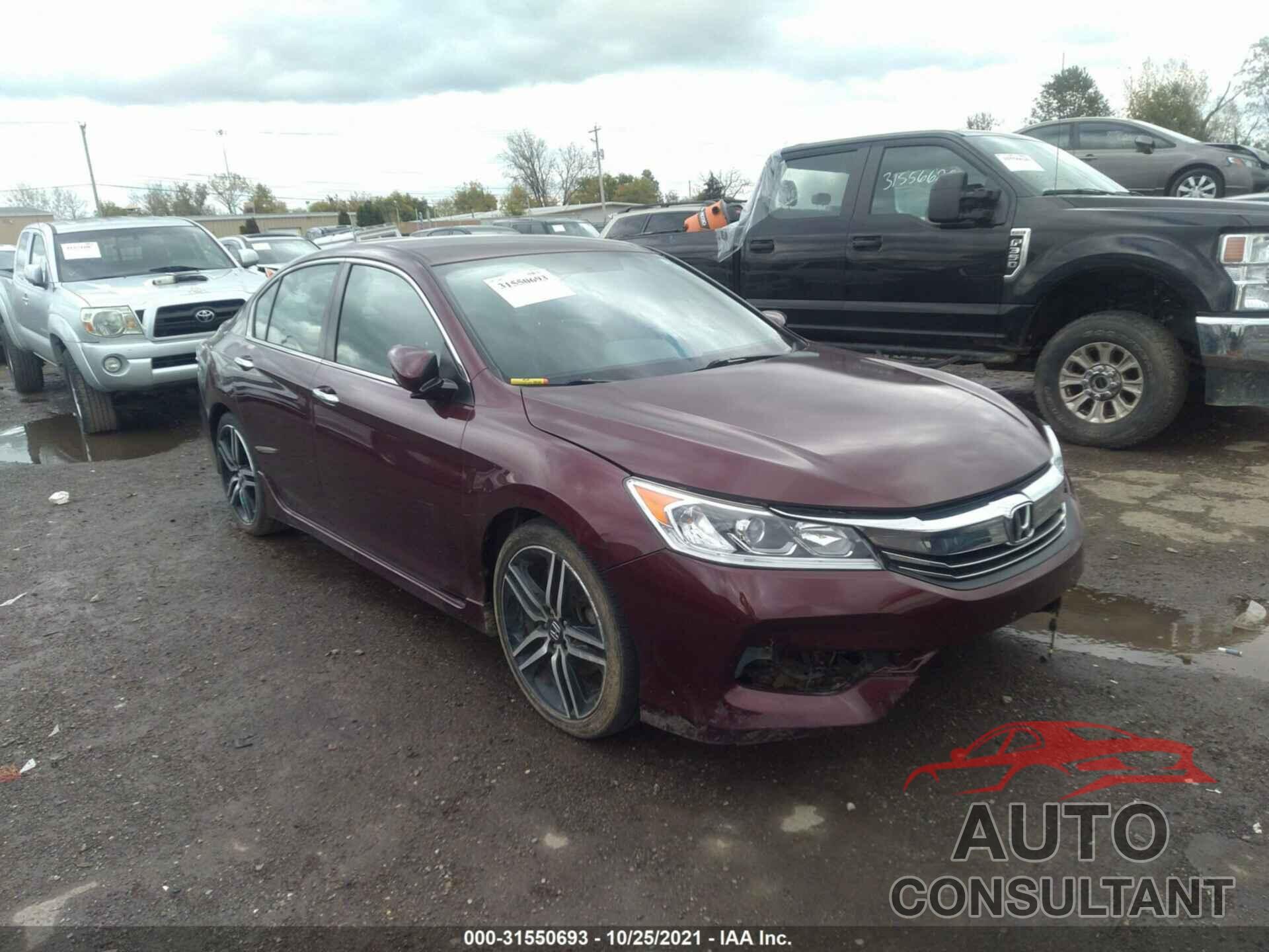HONDA ACCORD SEDAN 2016 - 1HGCR2F51GA240293