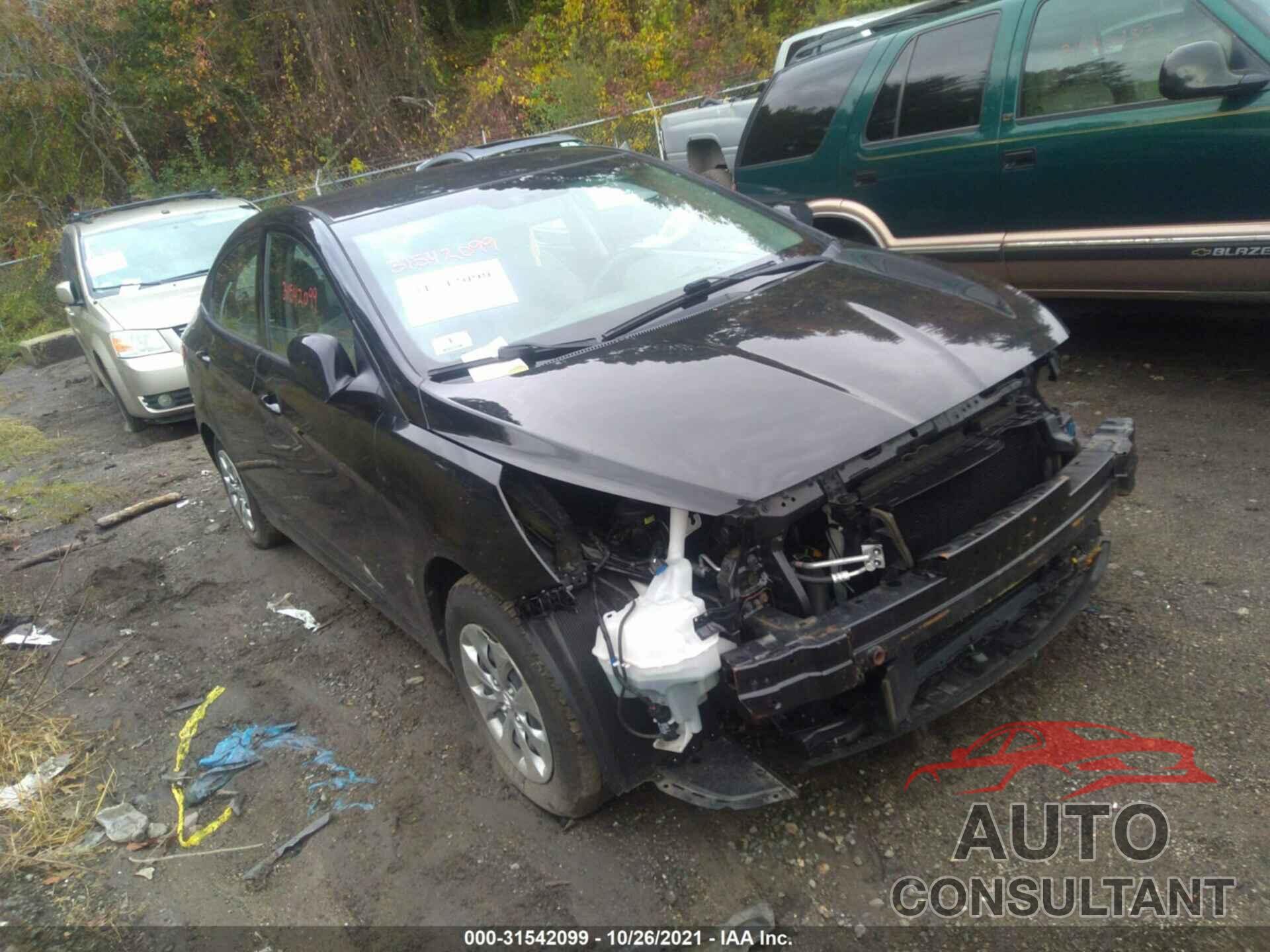 HYUNDAI ACCENT 2017 - KMHCT4AE4HU356490