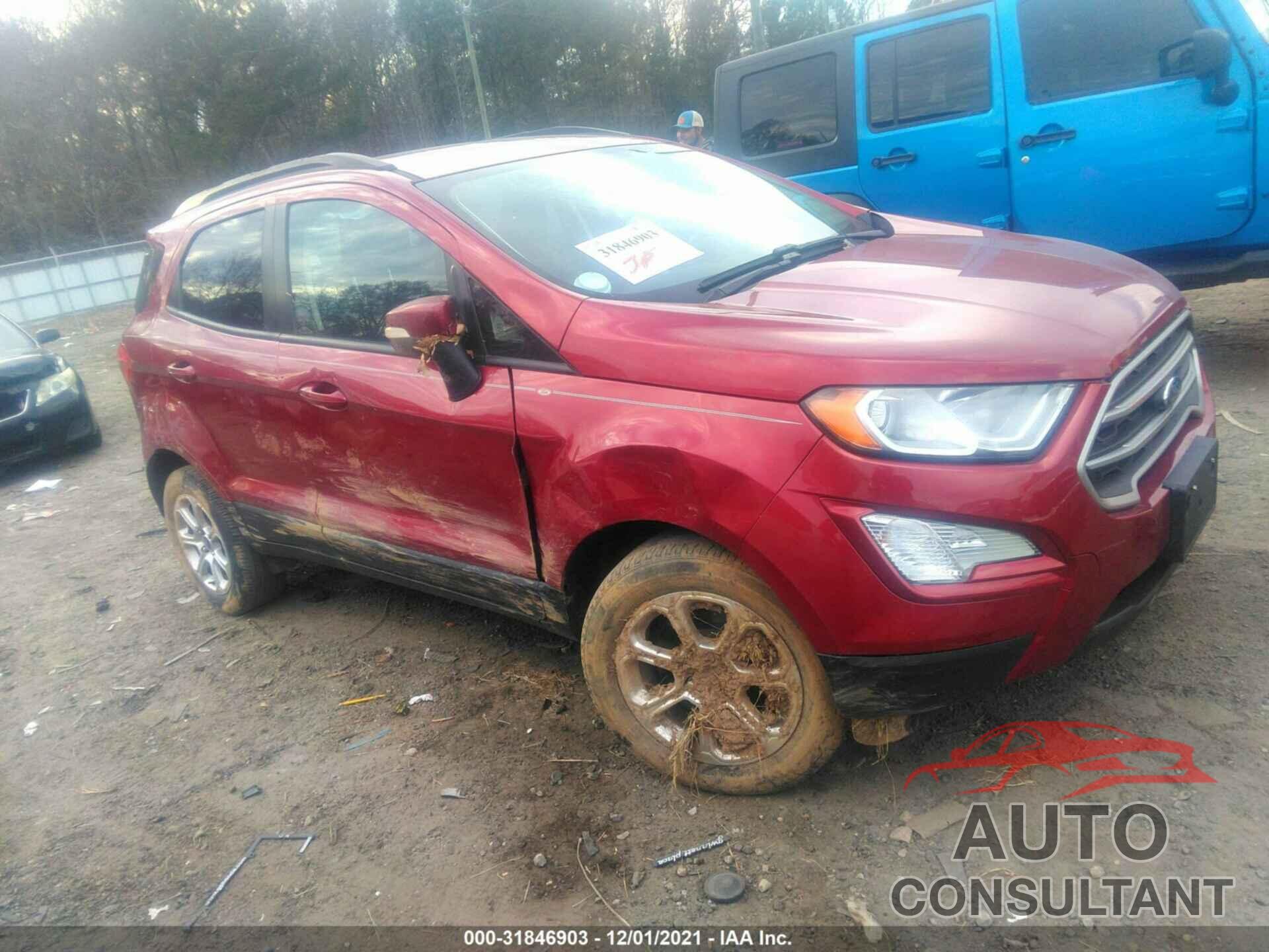 FORD ECOSPORT 2018 - MAJ3P1TE9JC210429