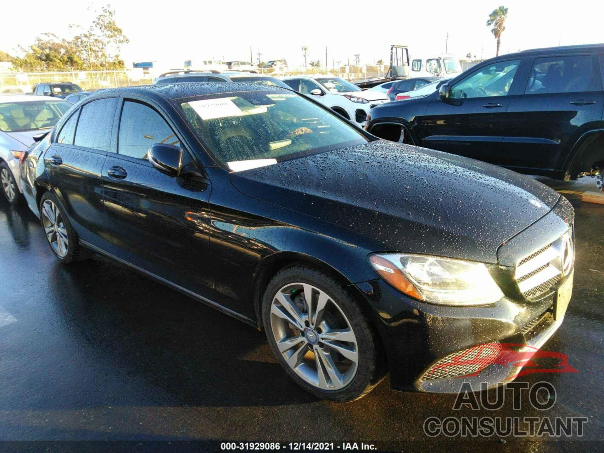 MERCEDES-BENZ C-CLASS 2017 - 55SWF4JB8HU194224