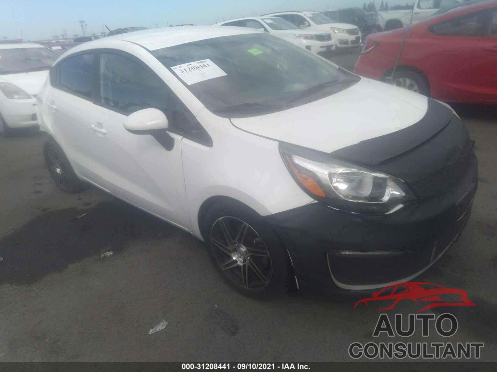 KIA RIO 2016 - KNADM4A35G6675210