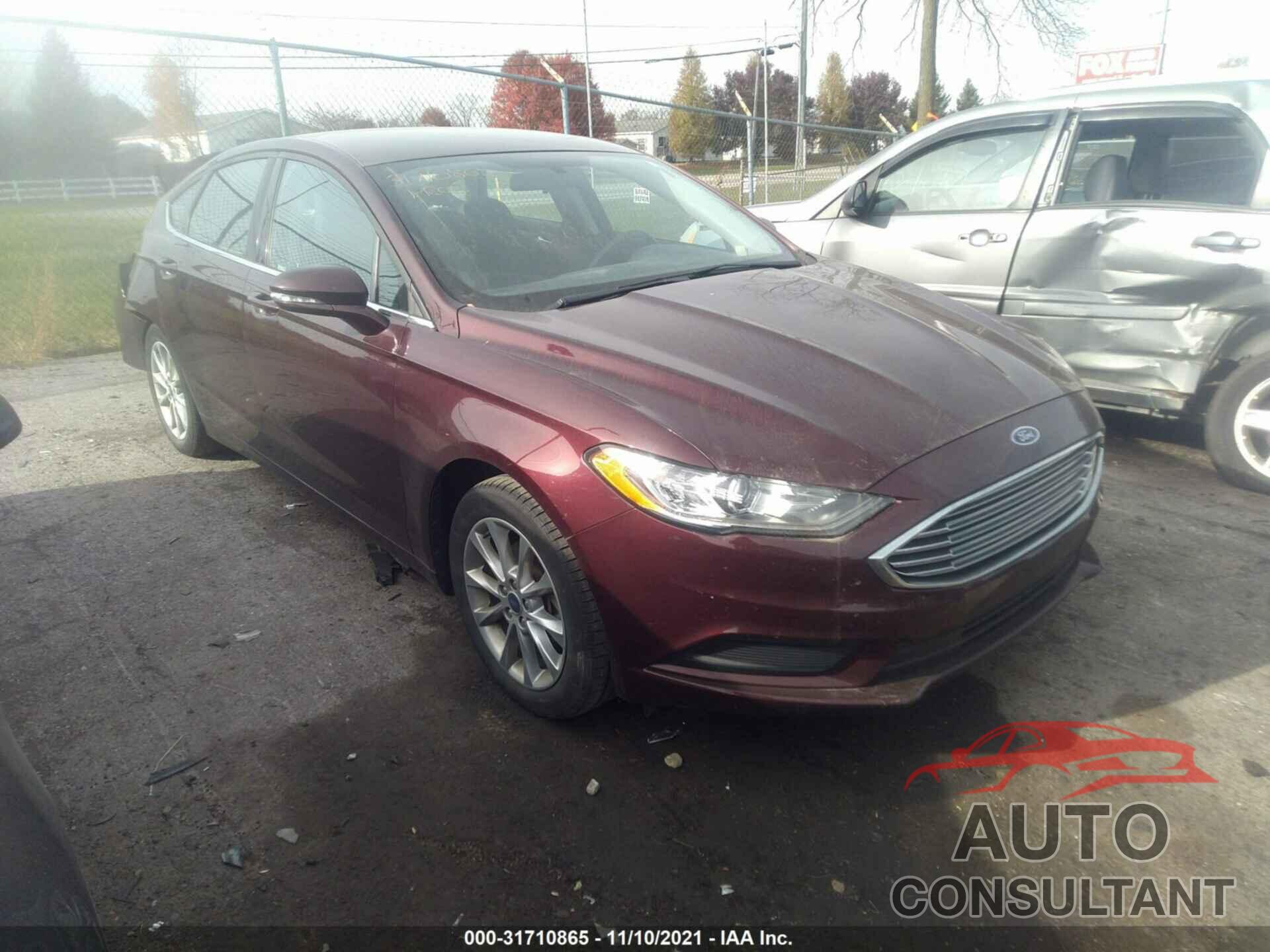 FORD FUSION 2017 - 3FA6P0HD5HR272252