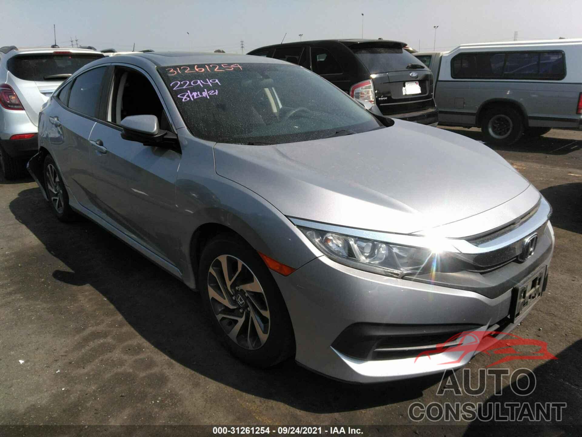 HONDA CIVIC SEDAN 2016 - 2HGFC2F72GH563902