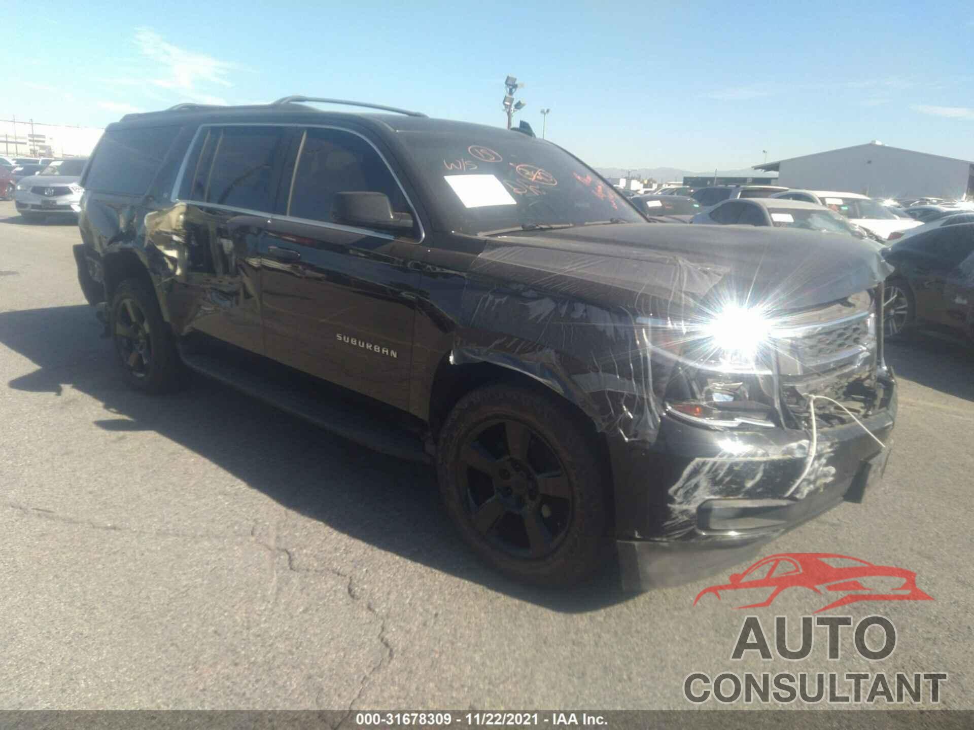 CHEVROLET SUBURBAN 2017 - 1GNSKHKC1HR230492