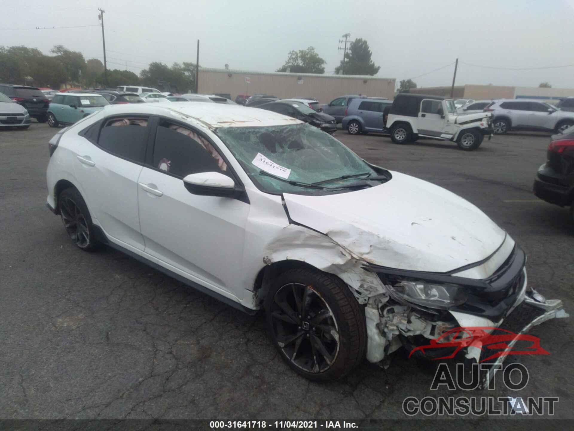 HONDA CIVIC HATCHBACK 2019 - SHHFK7H46KU423169